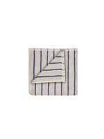 Blomus Arto Hand Towel - Moonbeam/Mazarine Blue