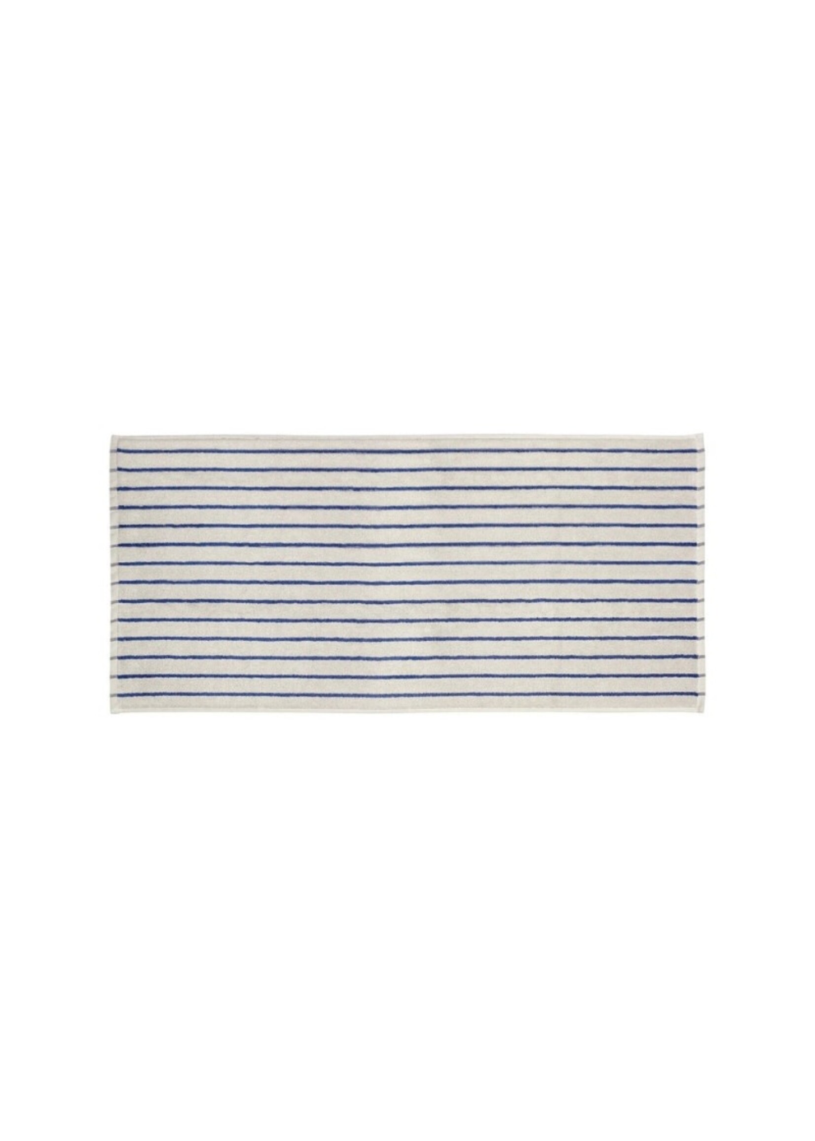 Blomus Arto Hand Towel - Moonbeam/Mazarine Blue