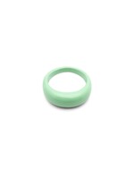 LULU Copenhagen Color Ring Chunky - Seasalt Green - 52