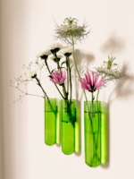 Walleaf Muurbloempjes XL 3-pack - green