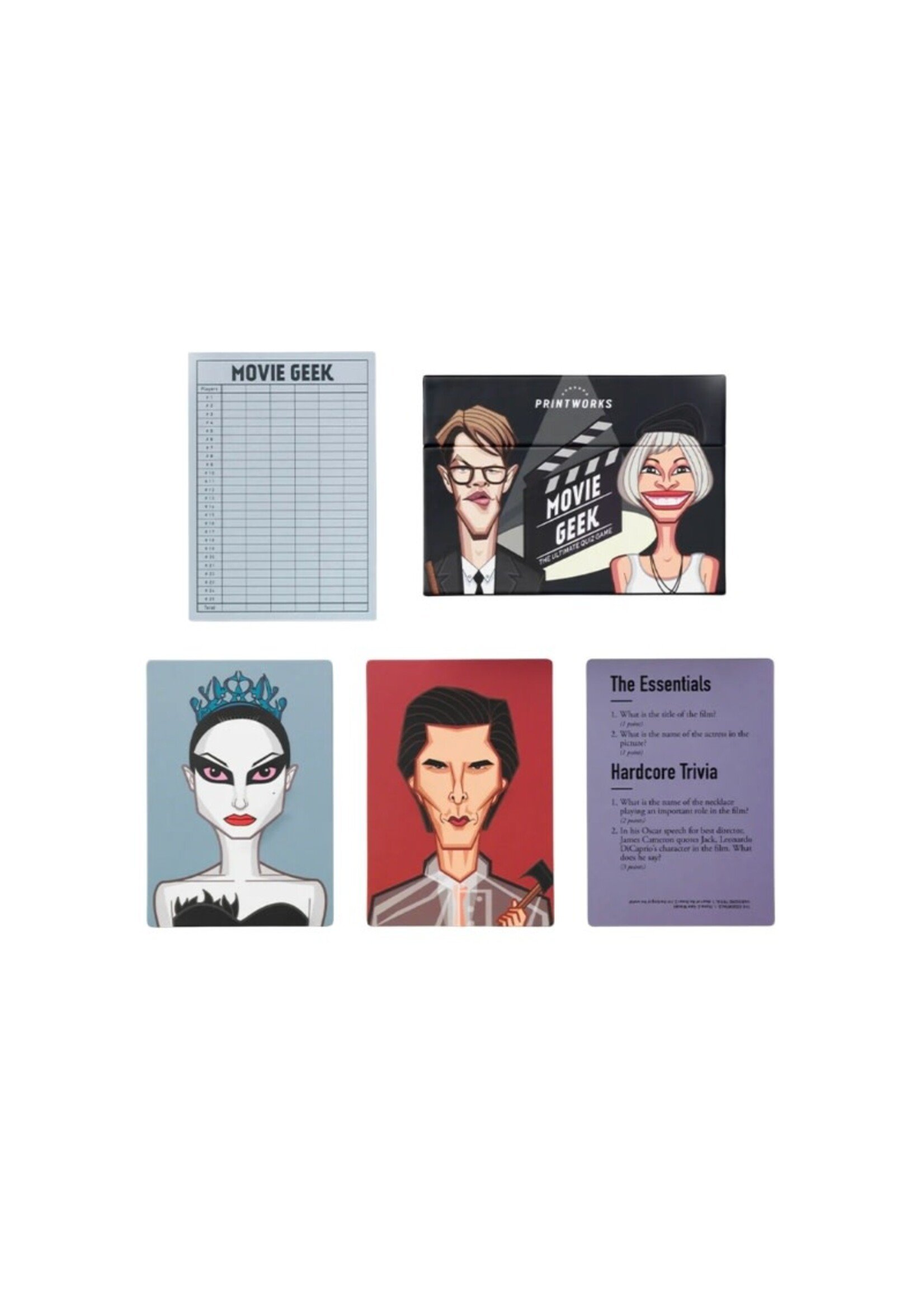 Printworks Trivia Game - Movie Geek