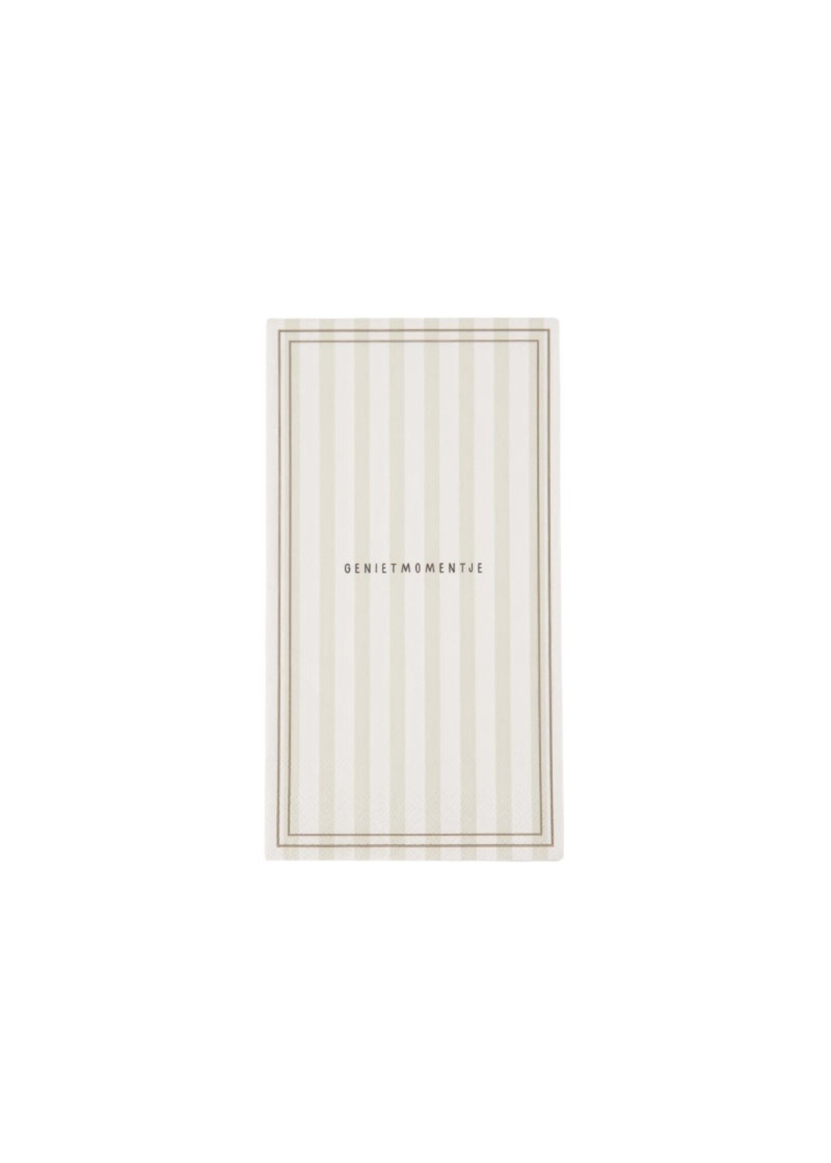 Zusss servetten 11x20cm - genietmomentje