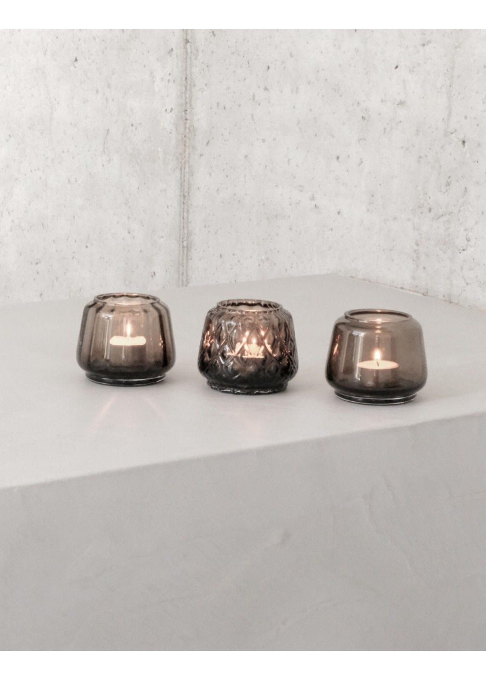 XLBoom Kuro theelicht - prism - smokey