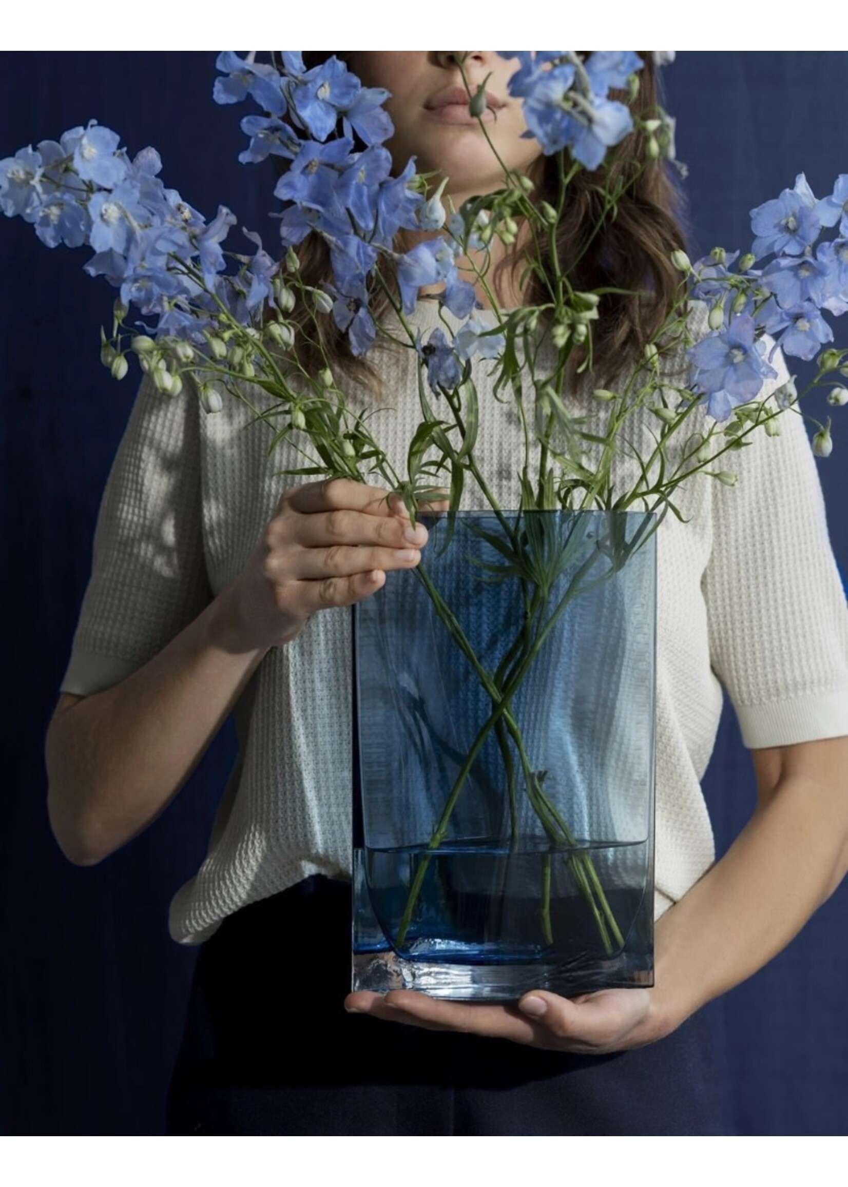 Blomus Duasis vaas M - Ocean Cavern