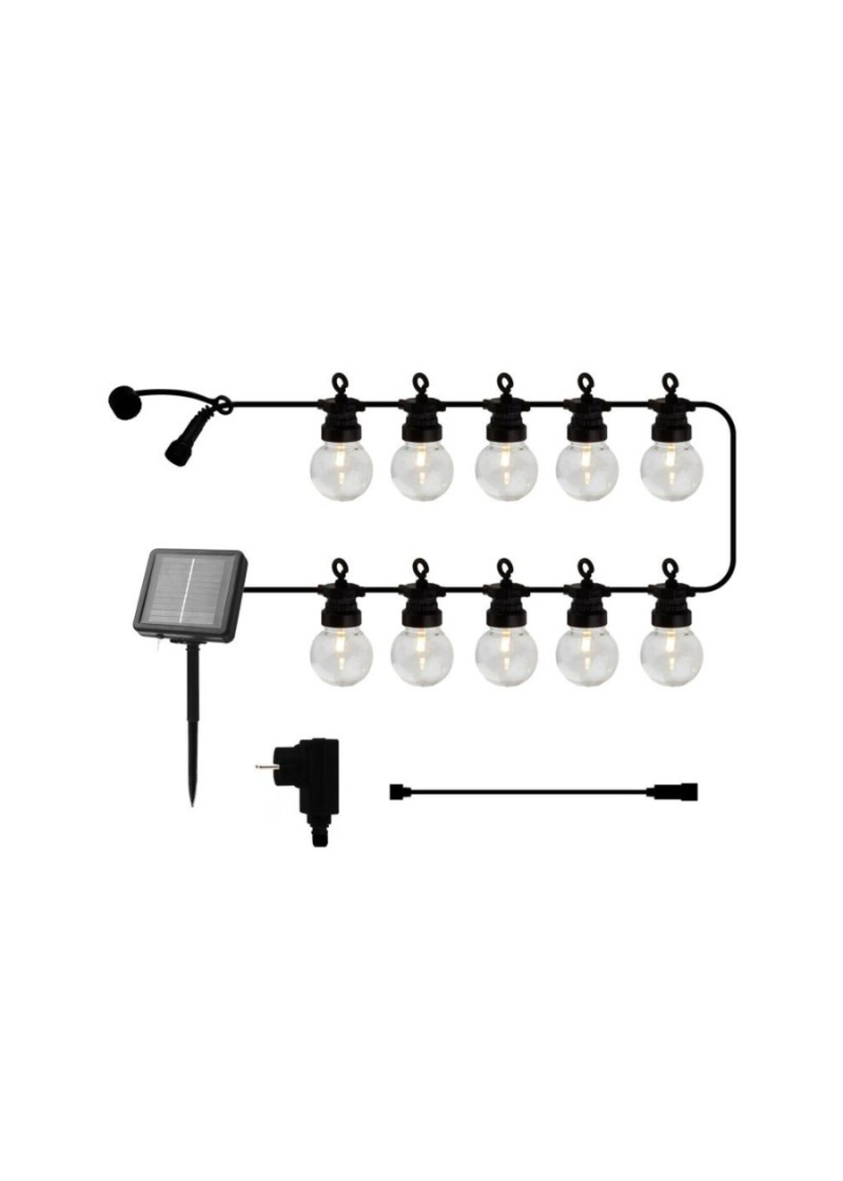 Sirius Lucas lichtsnoer start set - Solar + Transformer