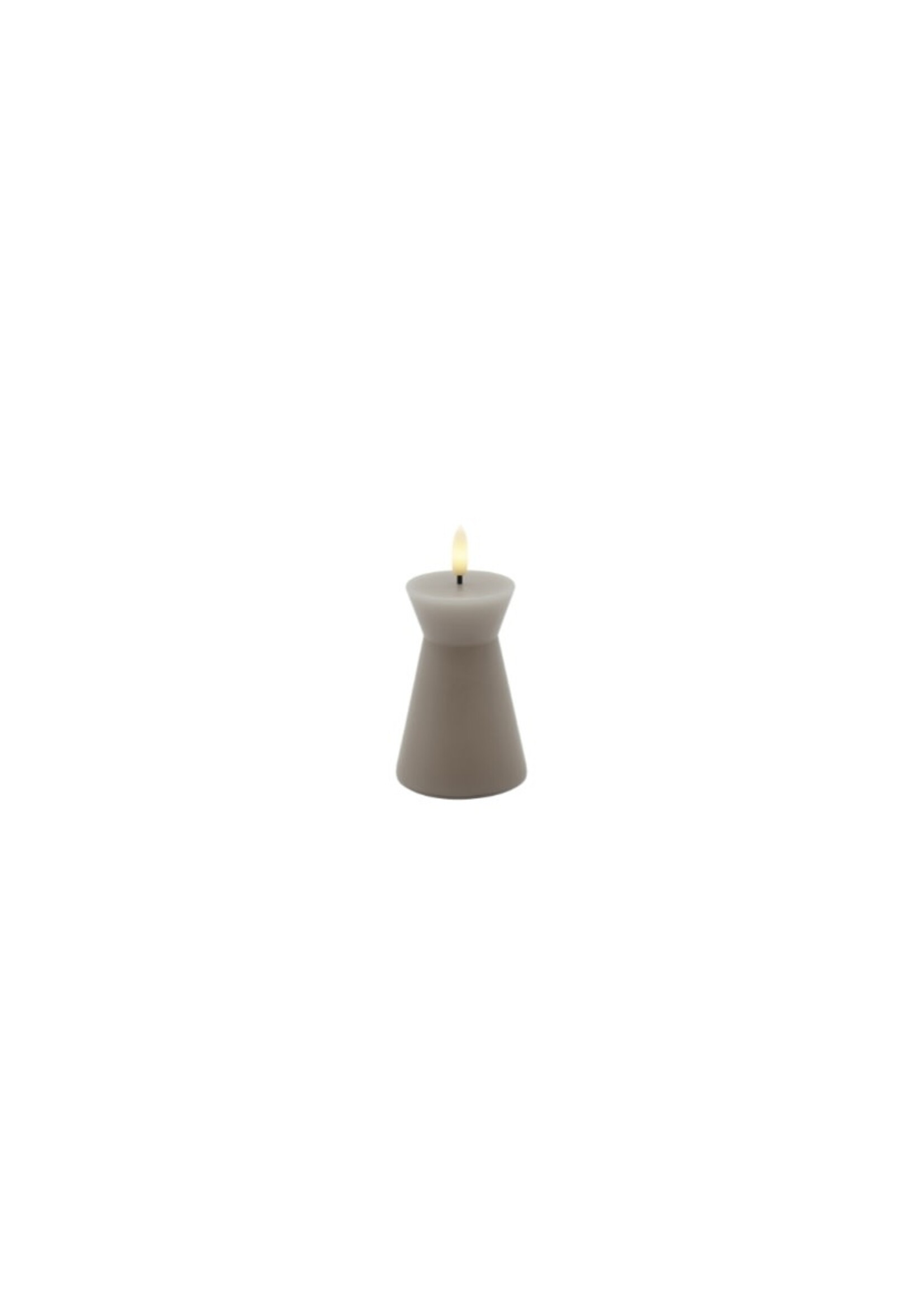 Sirius NS Sille Cone LED kaars H10 - Warm Gray