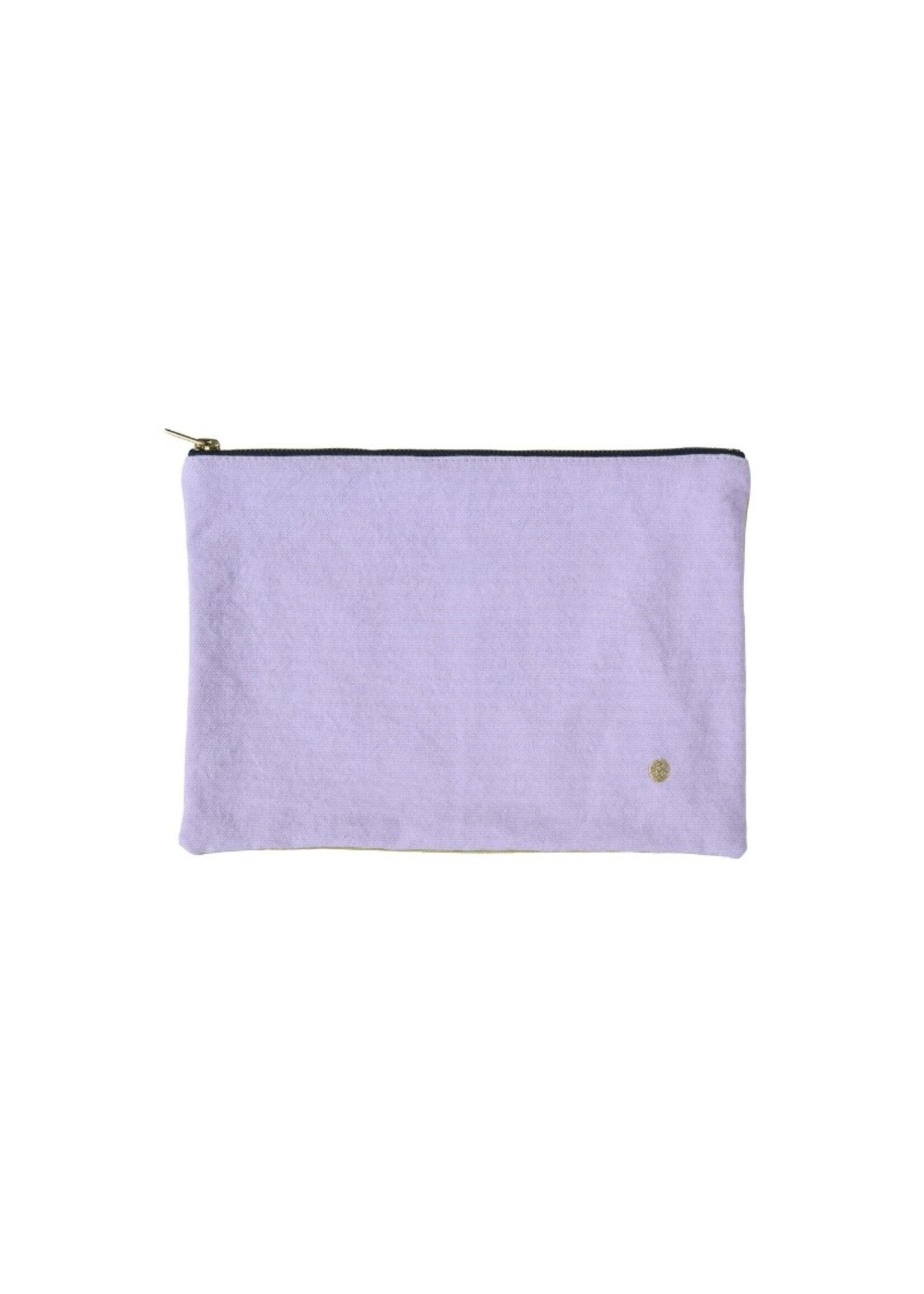 La cerise sur le gâteau Pouch L - Tricolo Lilas Ananas