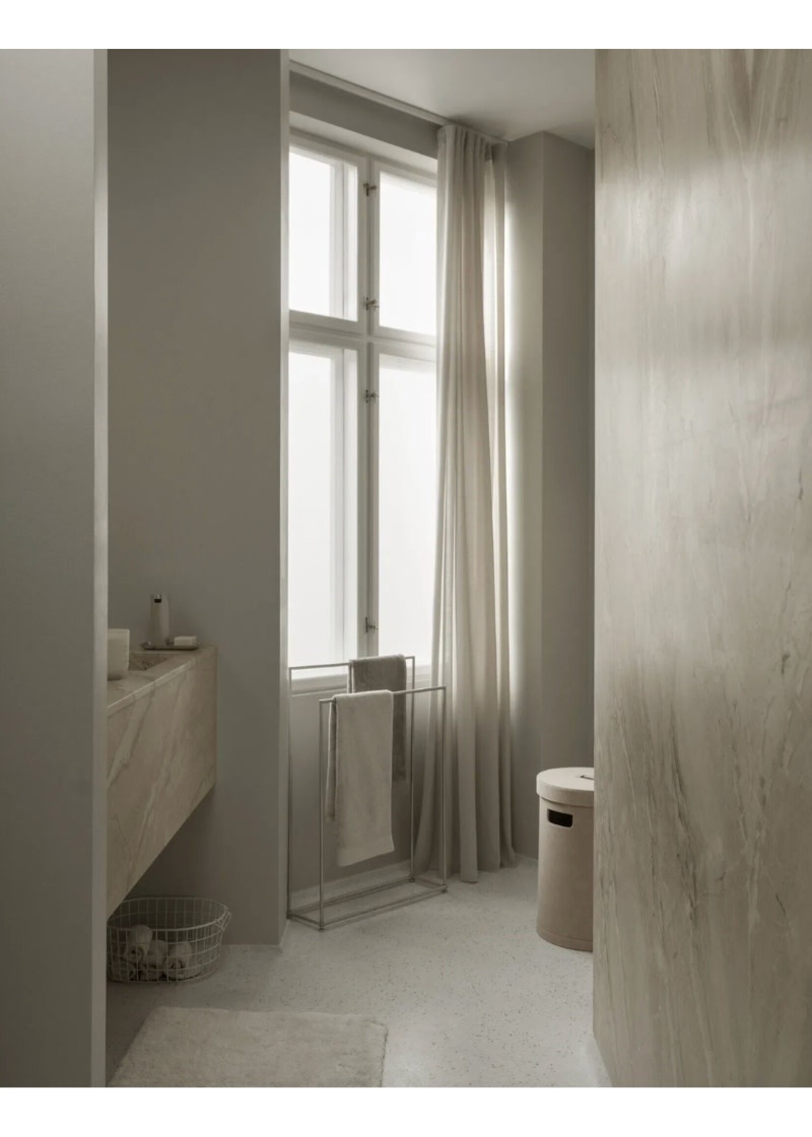 Blomus Tuufa badmat - 60x60 - Moonbeam