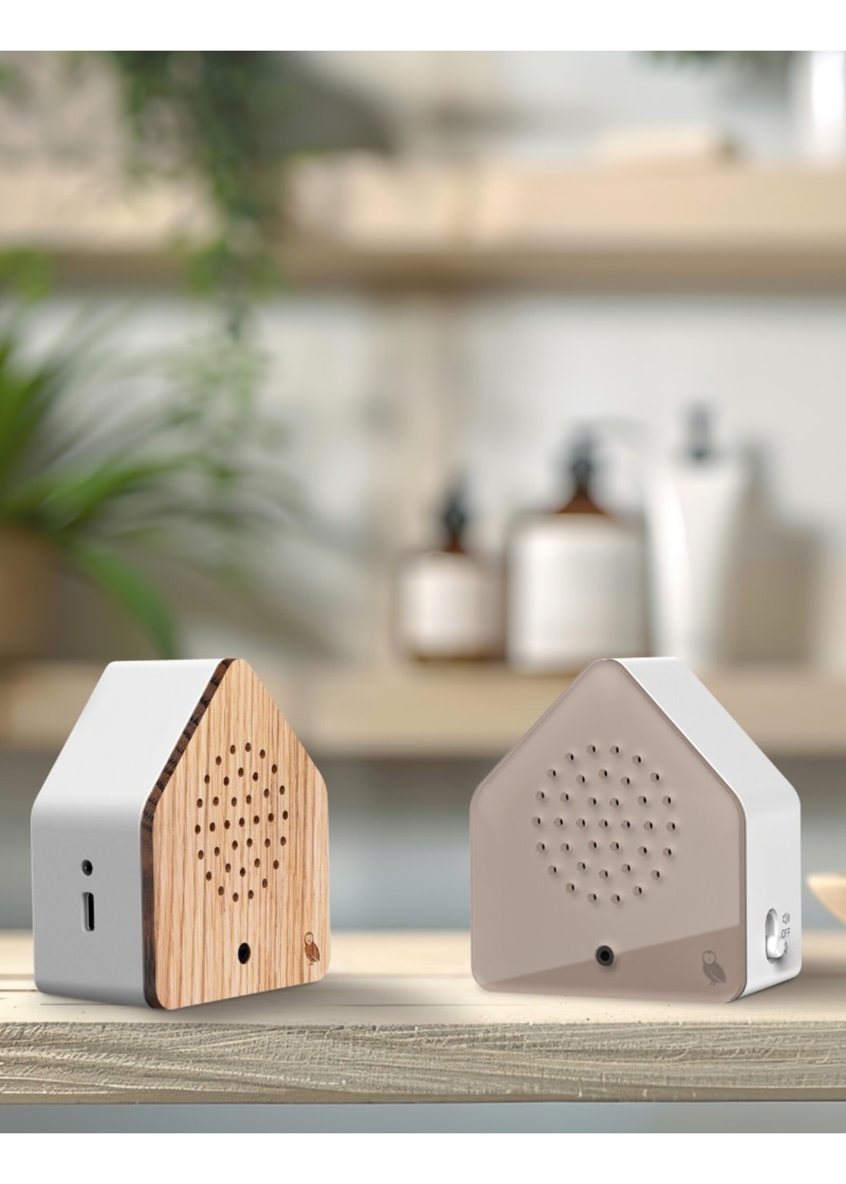 Relaxound Satellitebox Tawny Owl Wood