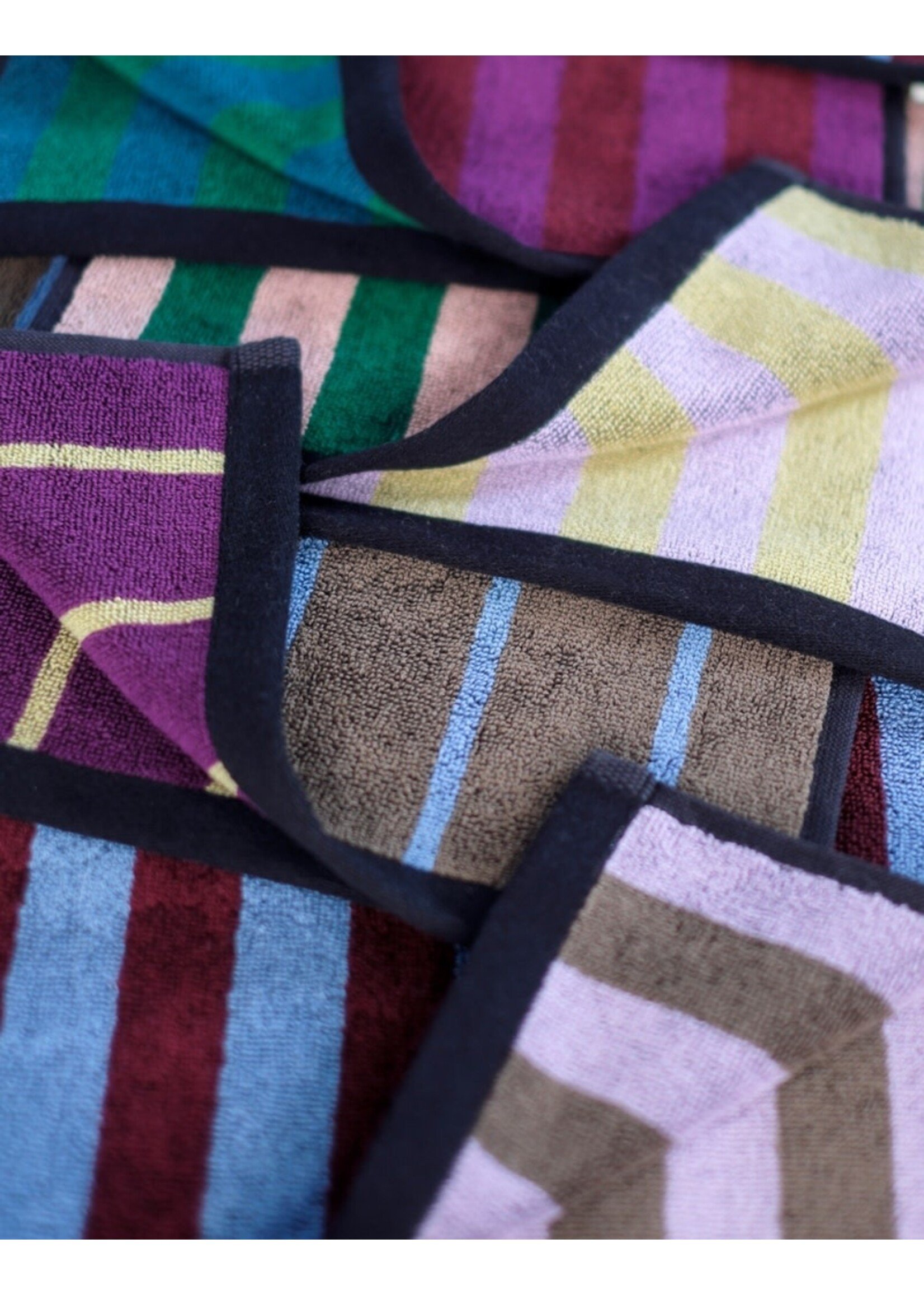 La cerise sur le gâteau Charly washandjes - set van 2 - Myrtille