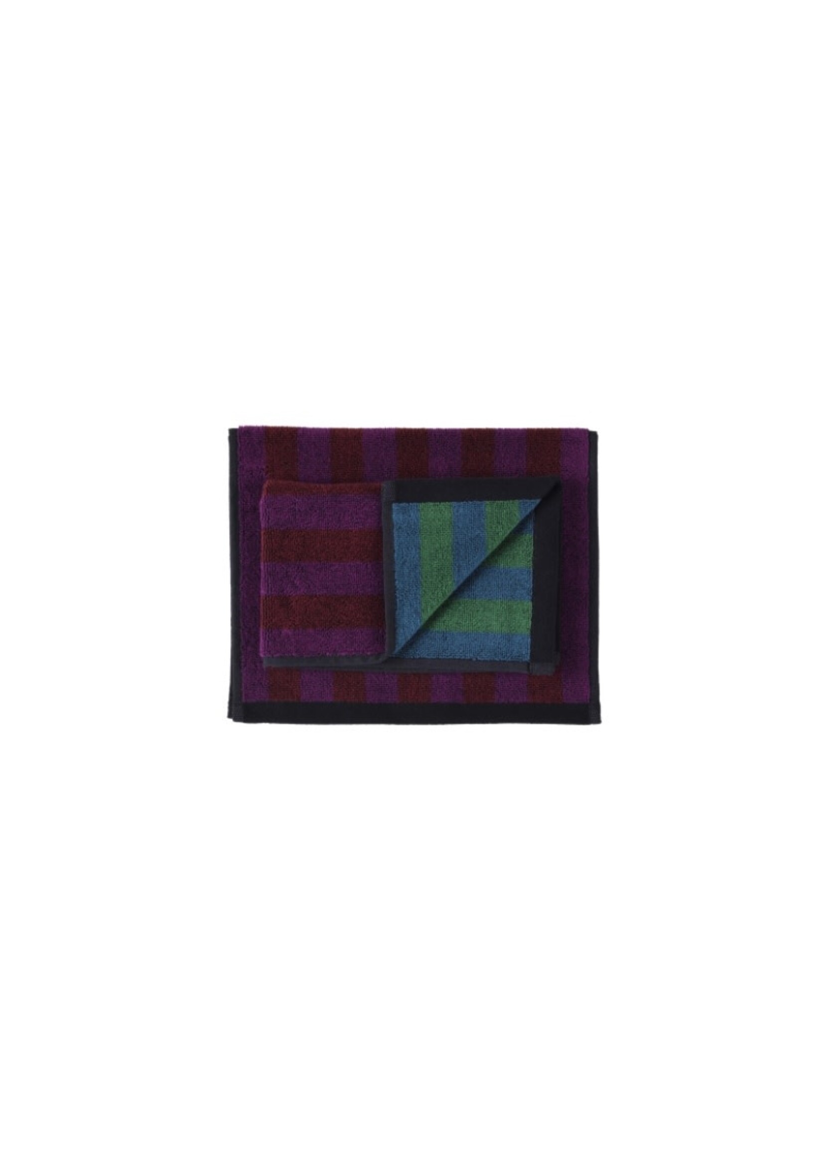 La cerise sur le gâteau Charly gasthanddoek 30x50 - set van 2 - Figue