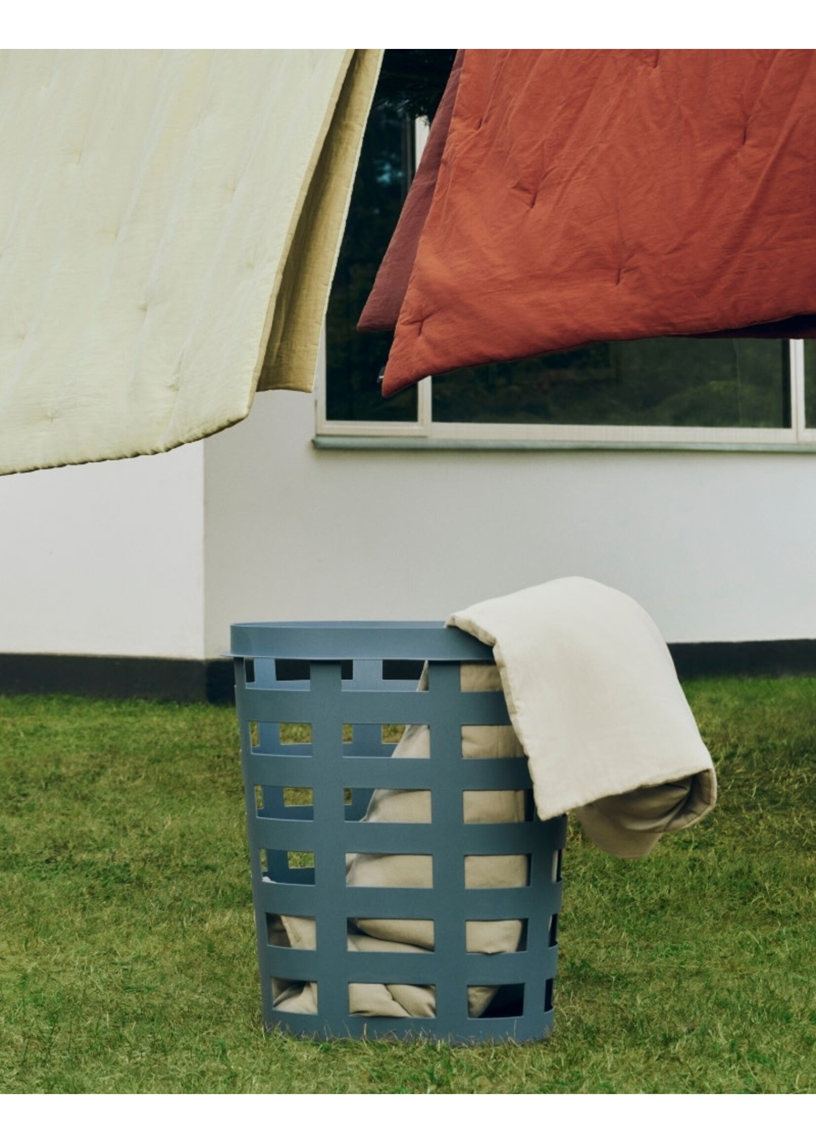 HAY Laundry Basket L - Blue