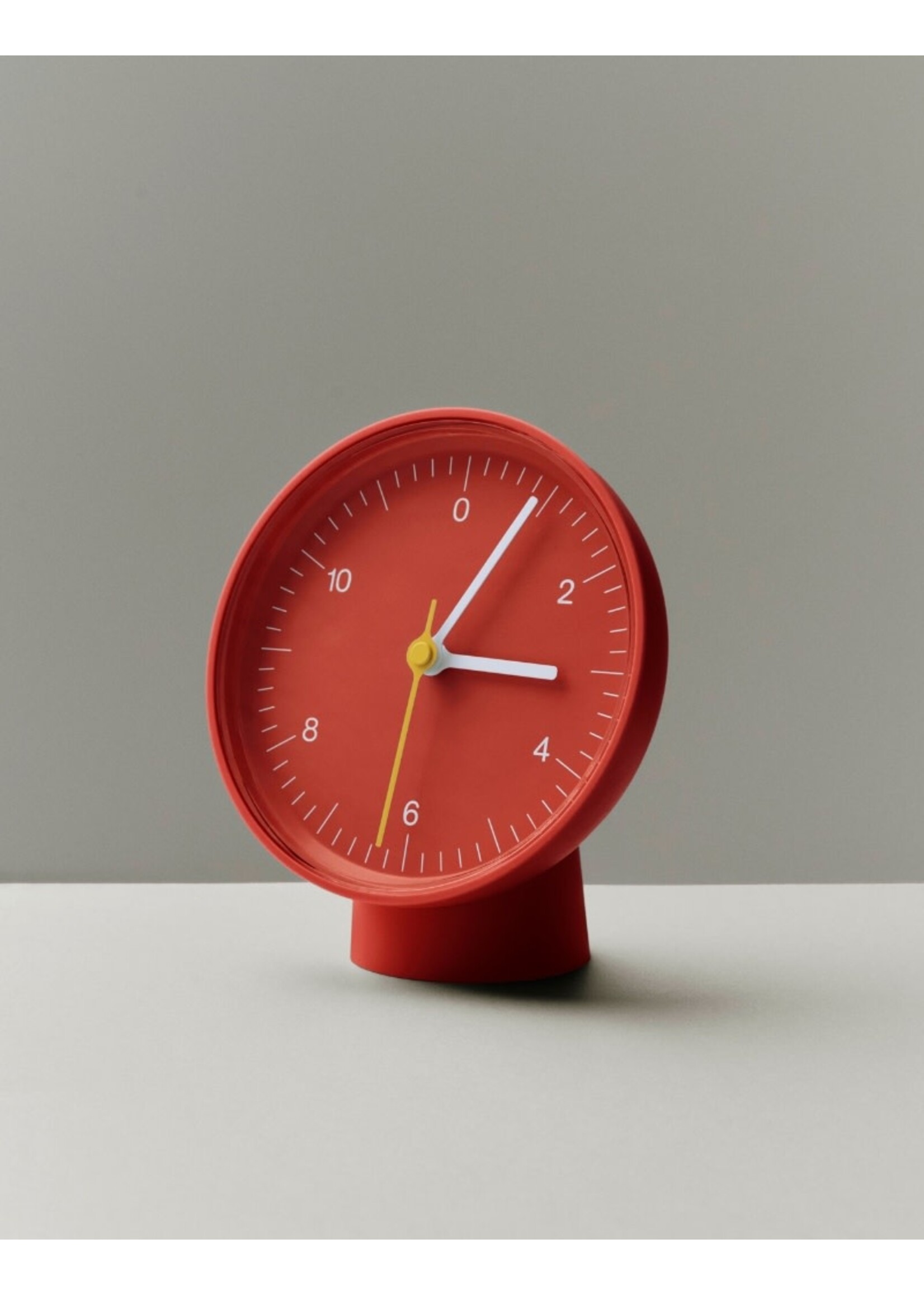 HAY Table Clock - Red