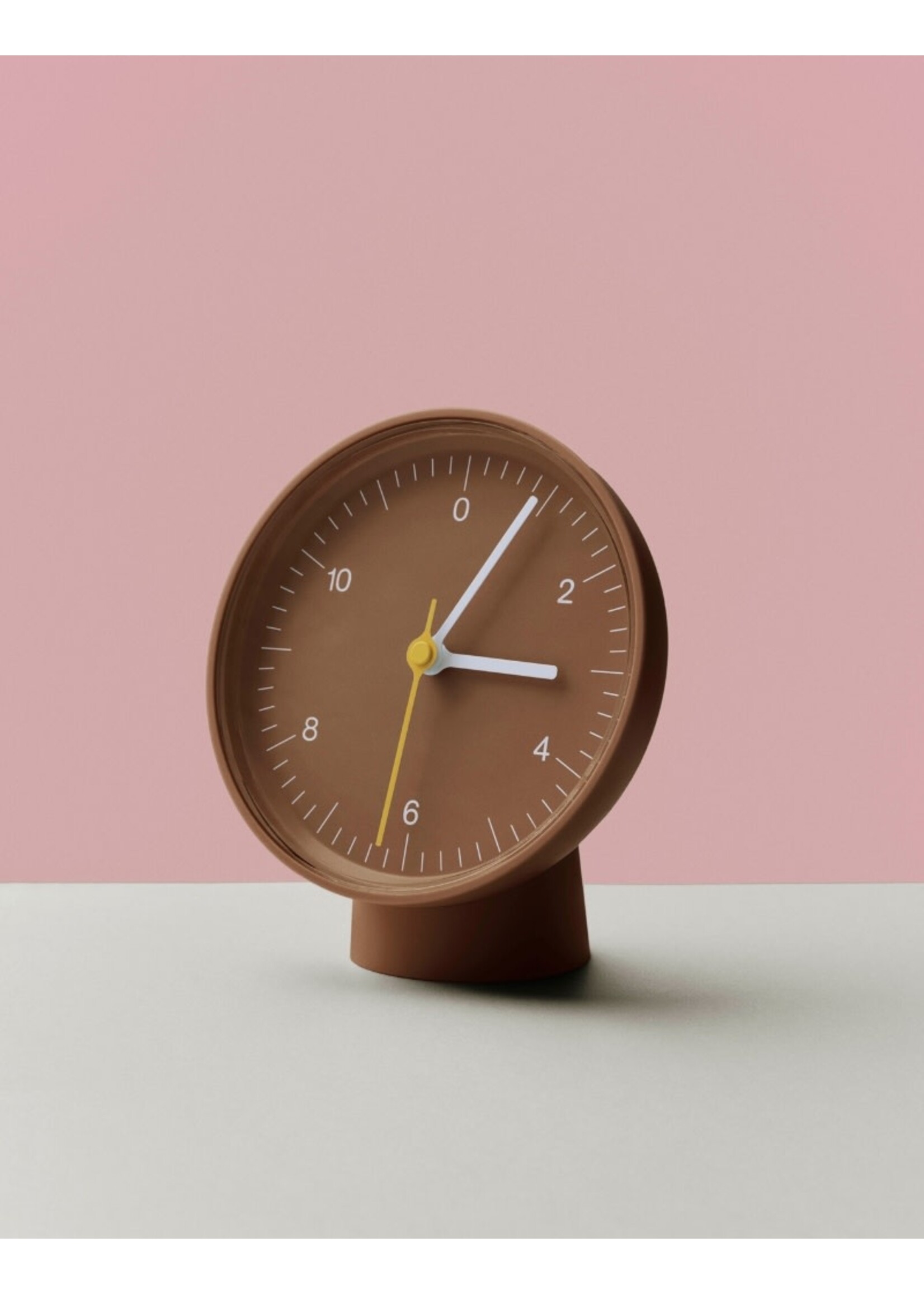 HAY Table Clock - Brown