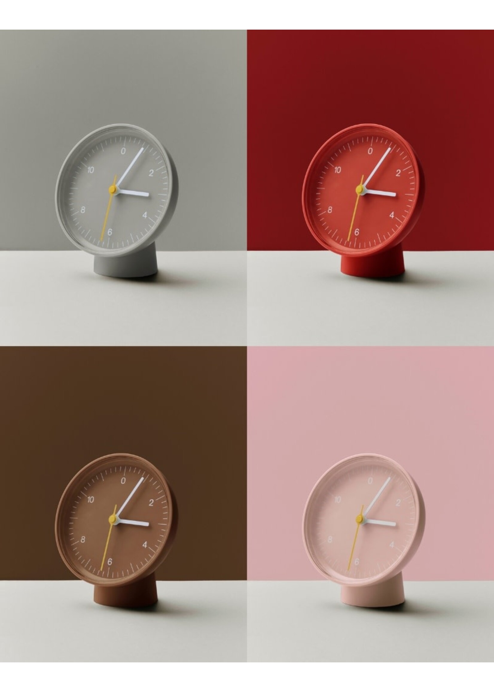 HAY Table Clock - Brown