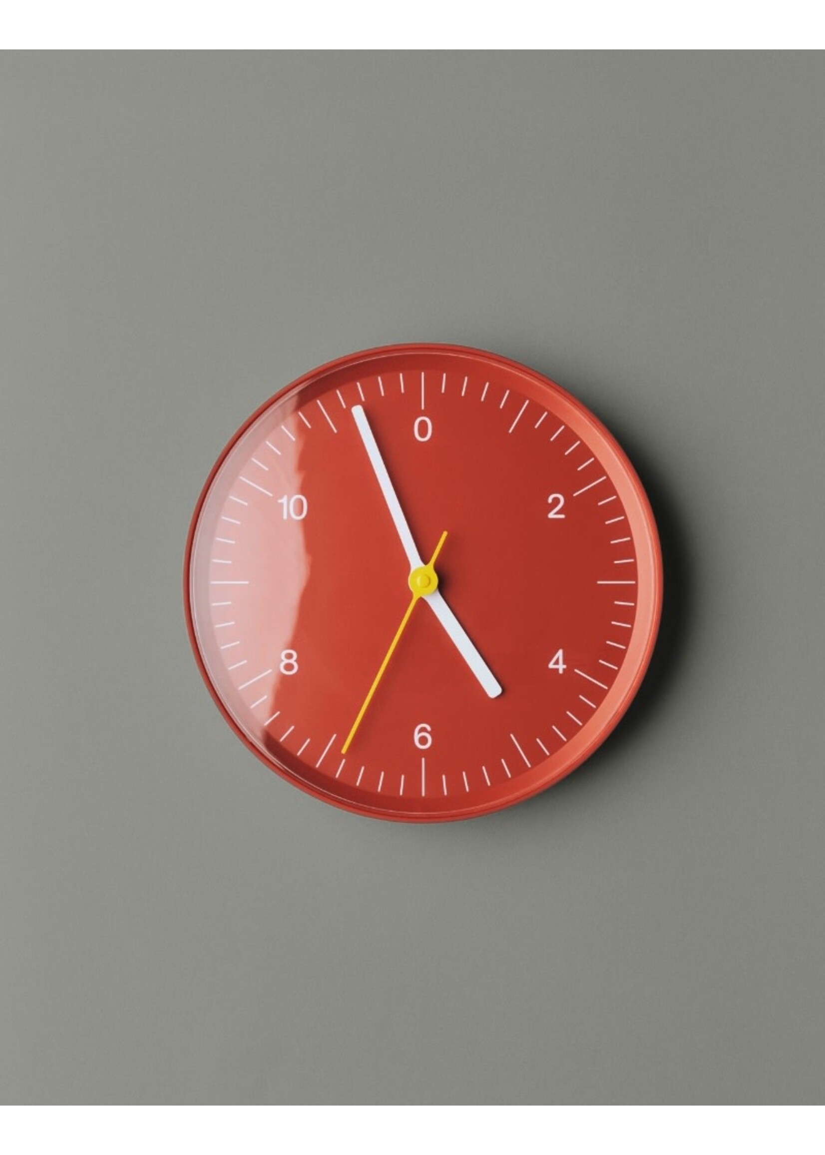 HAY Wall Clock - Red