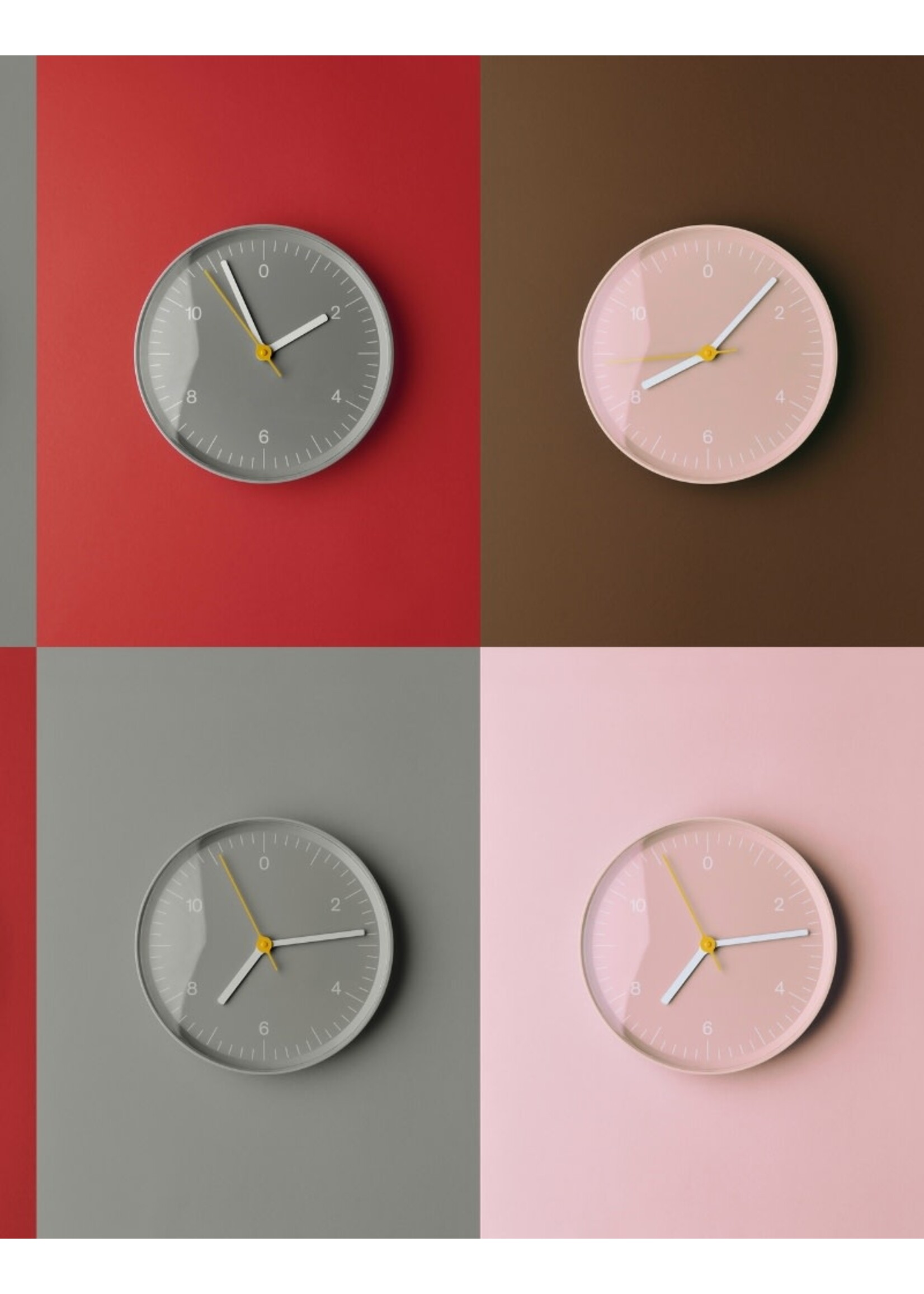 HAY Wall Clock - Grey