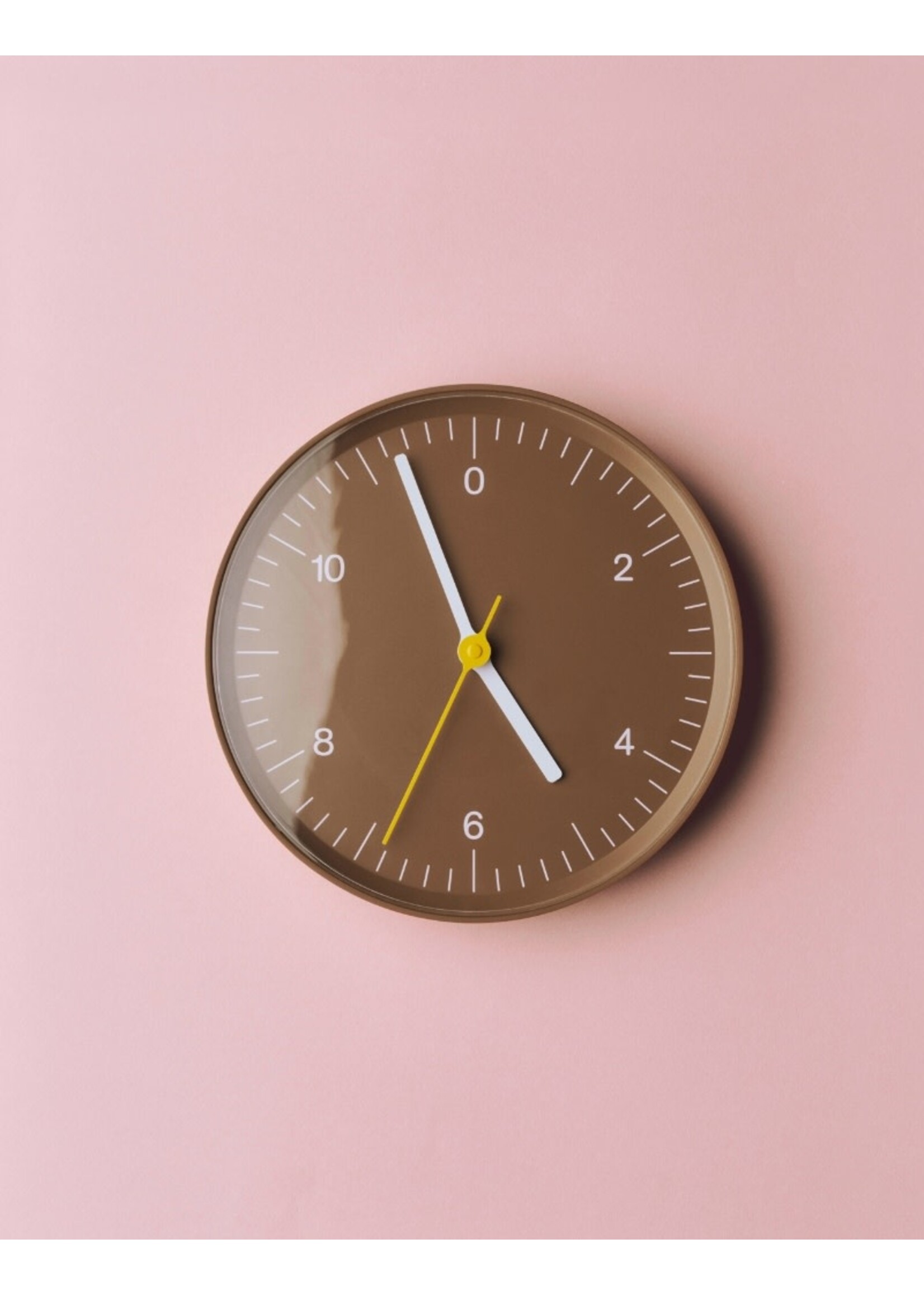 HAY Wall Clock - Brown