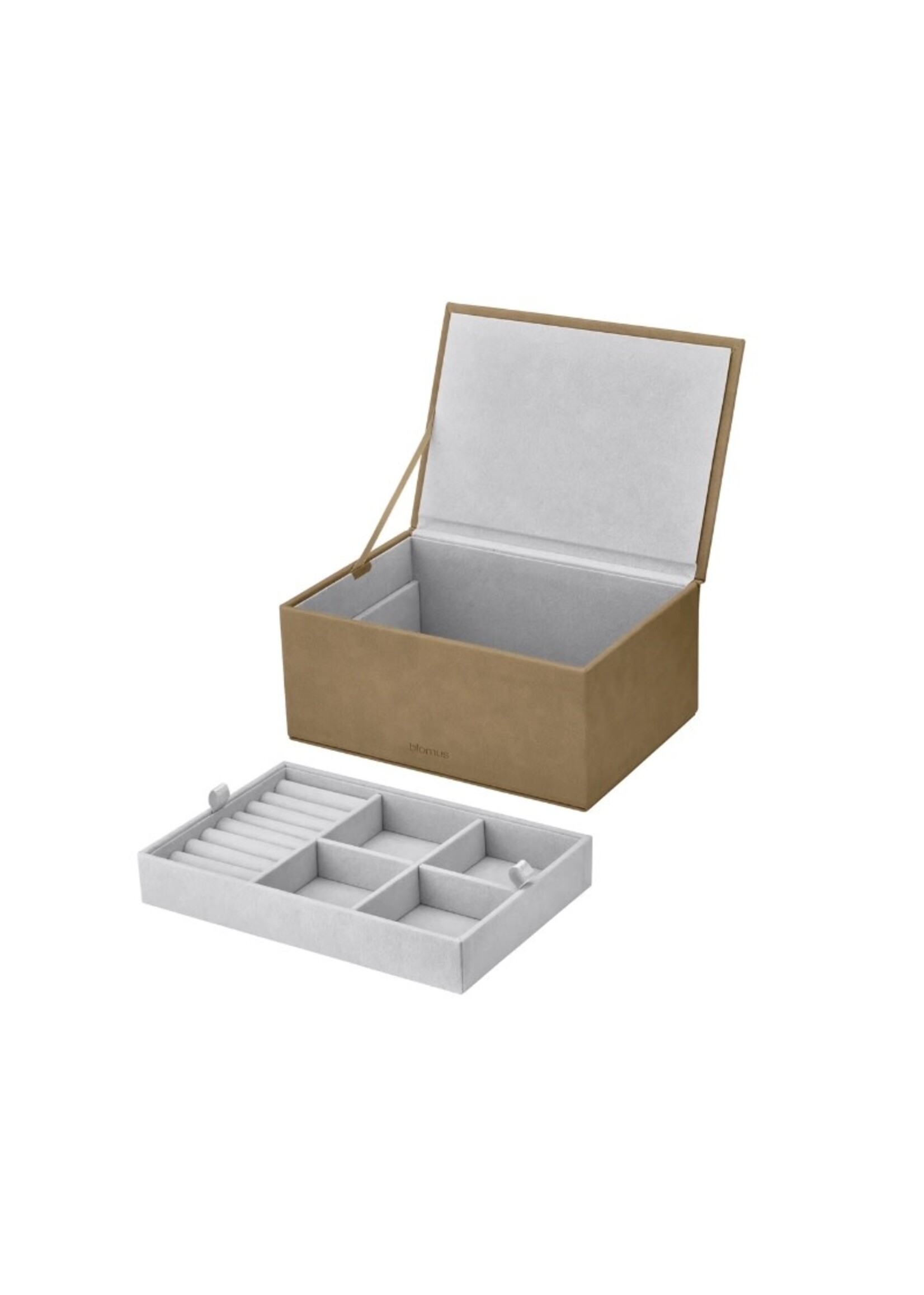 Blomus Sahla juwelendoos L - Indian Tan