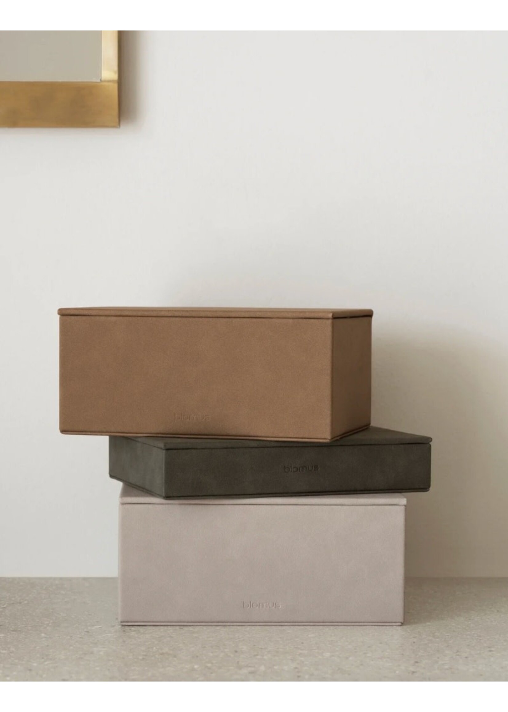 Blomus Sahla juwelendoos L - Indian Tan