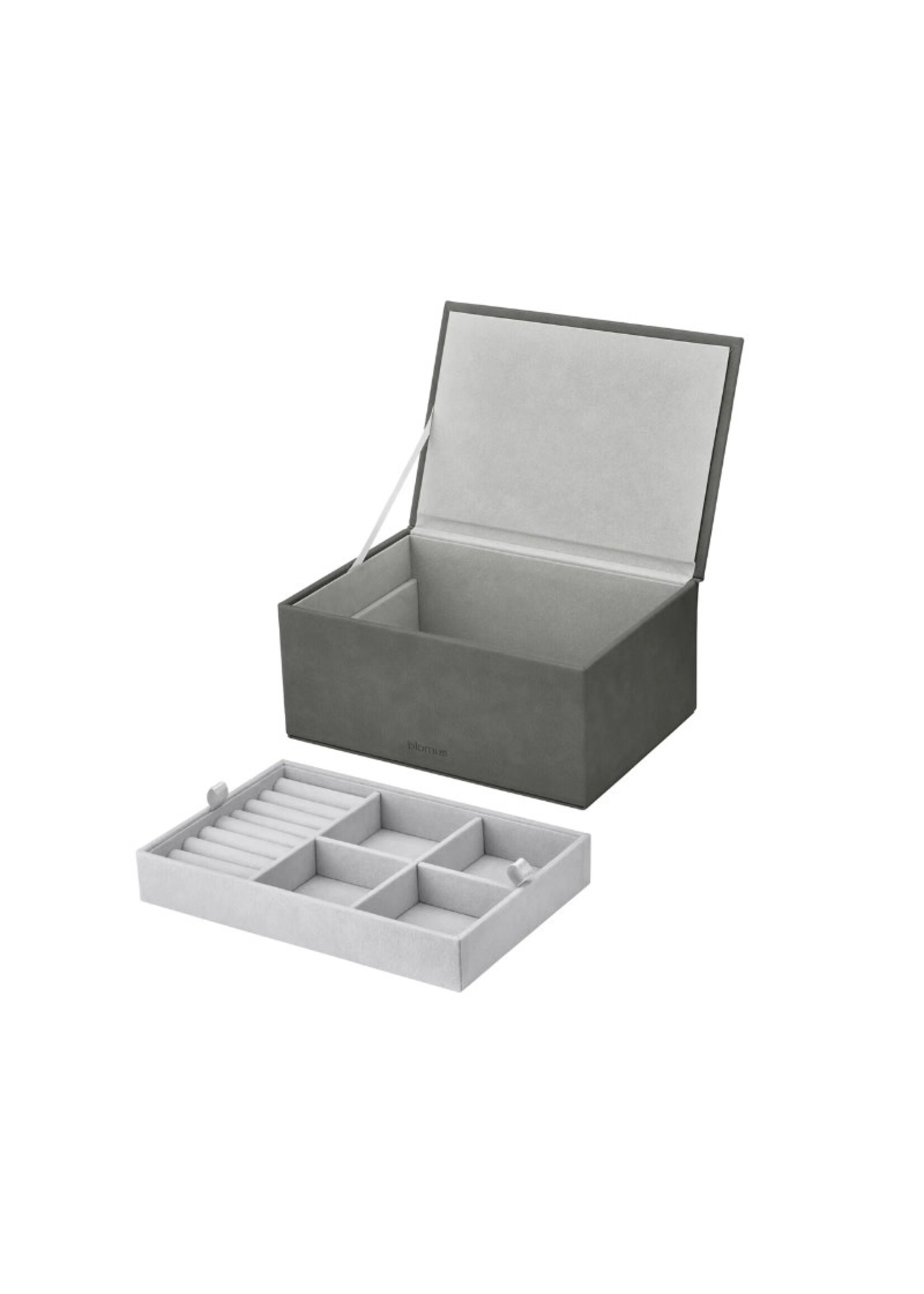 Blomus Sahla juwelendoos L - Pewter