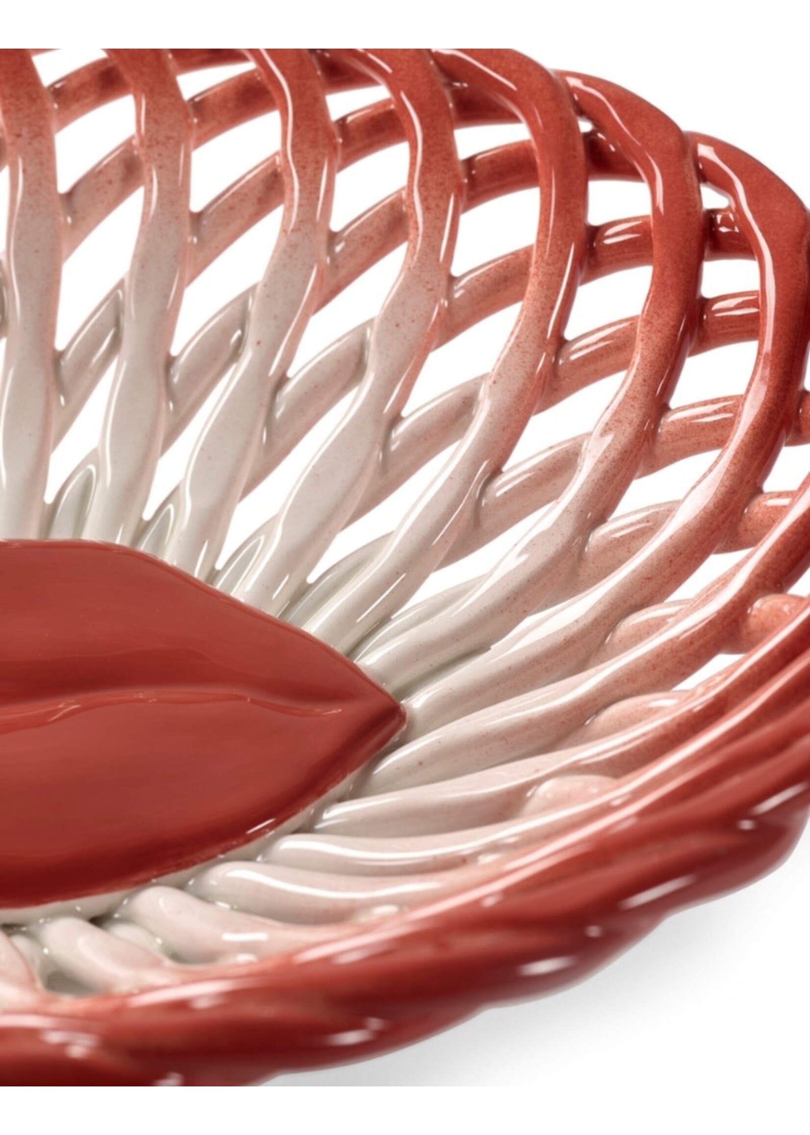 Serax Wouters & Hendrix mand - rood/wit