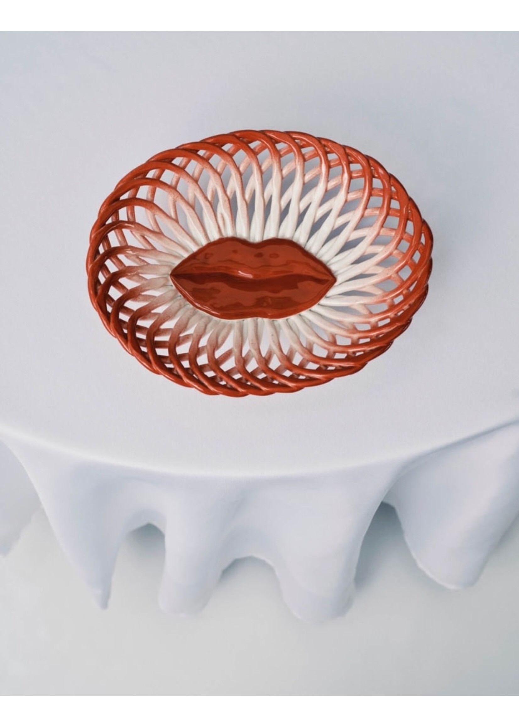 Serax Wouters & Hendrix mand - rood/wit