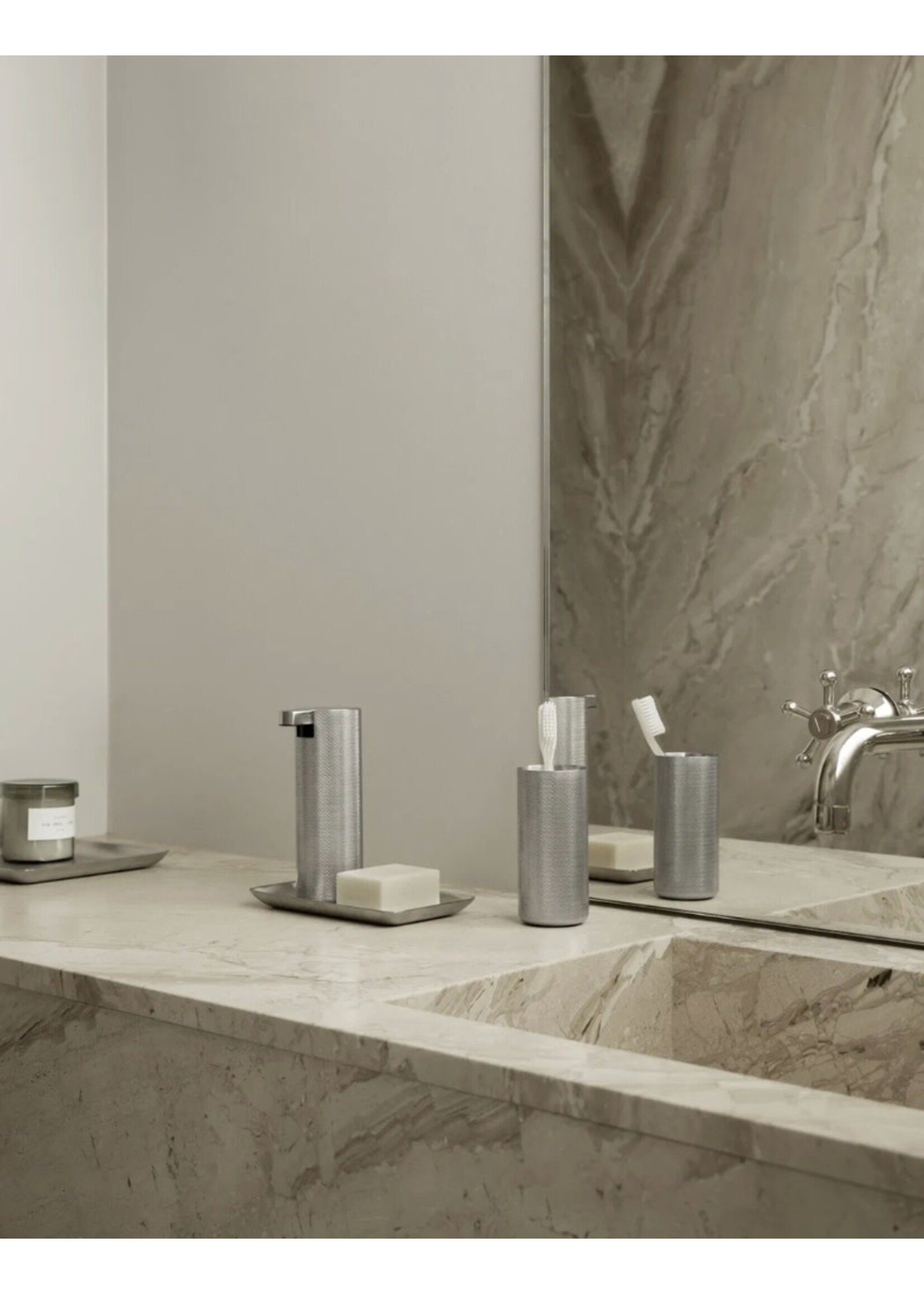 Blomus Modo Rof zeepdispenser - stainless steel