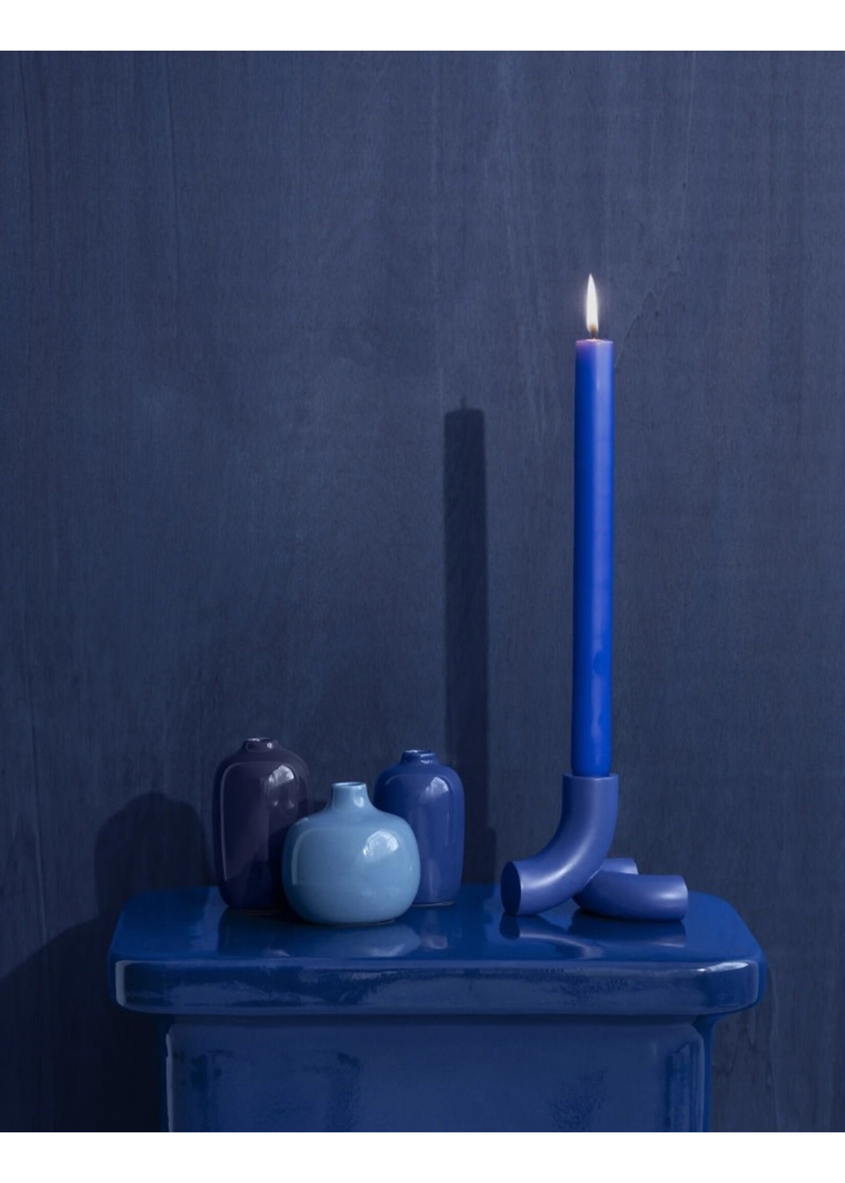 Blomus Ceola vaasjes set - blauw