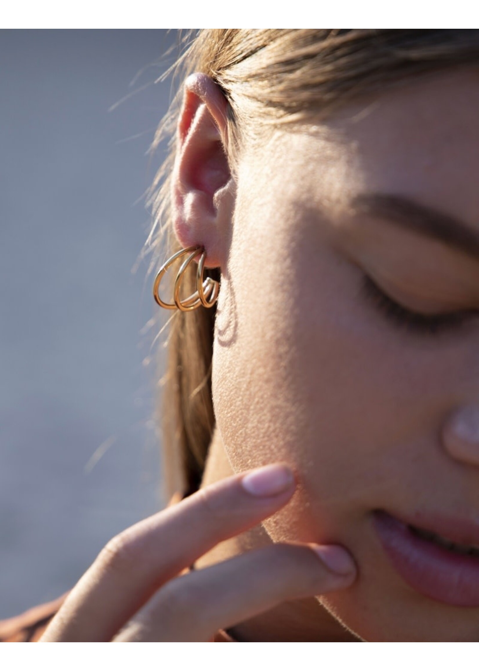 Bandhu Wire oorbellen