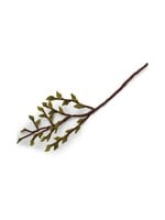 Gry & Sif Branch with Green Leaves