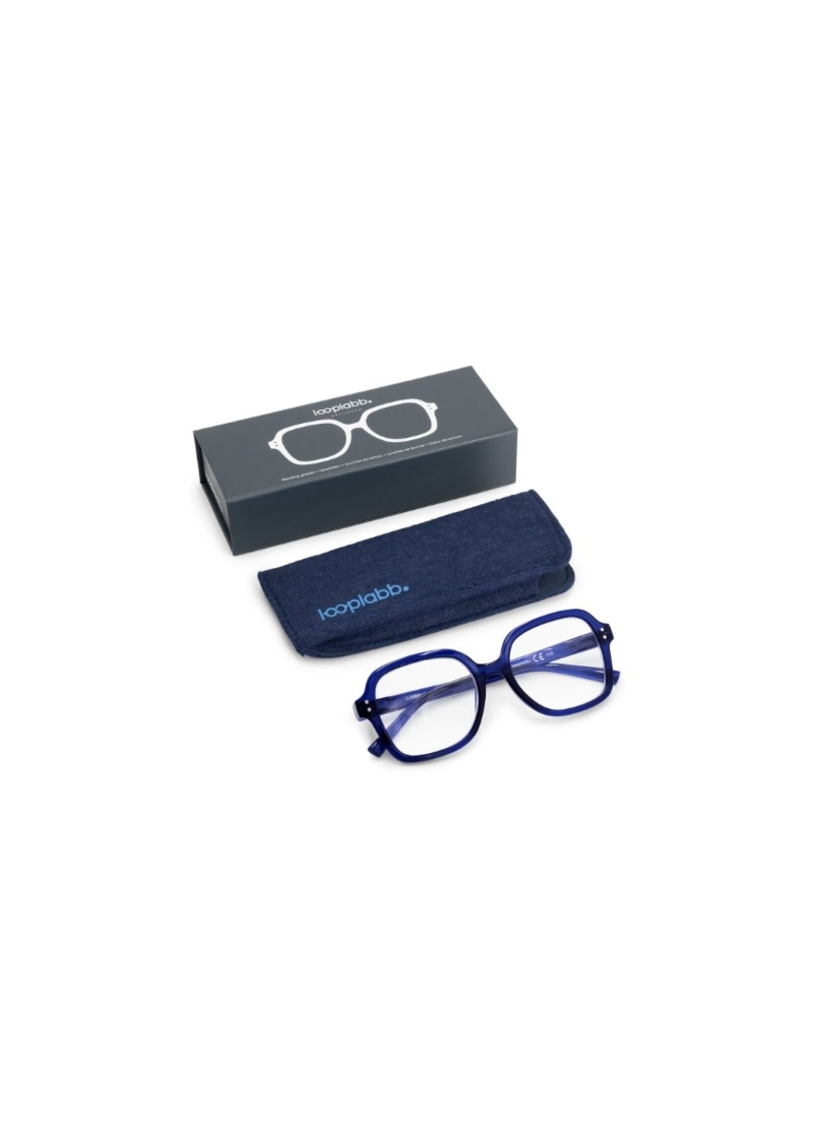 Looplabb Colette leesbril - blue marine - +2,5