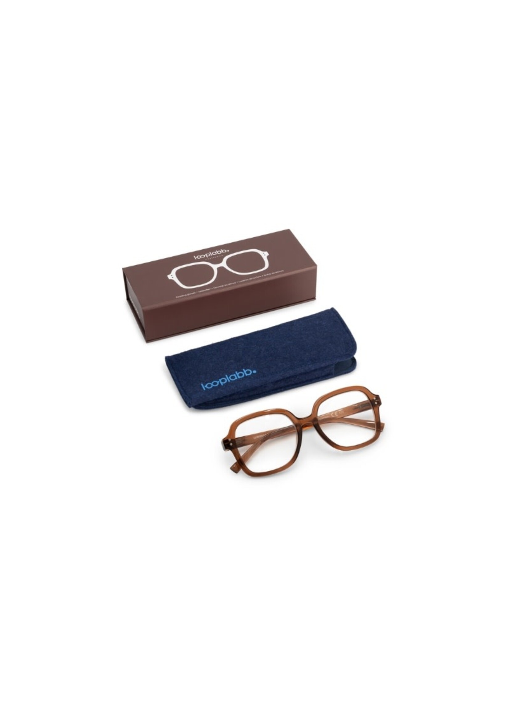 Looplabb Colette leesbril - hazel - +2