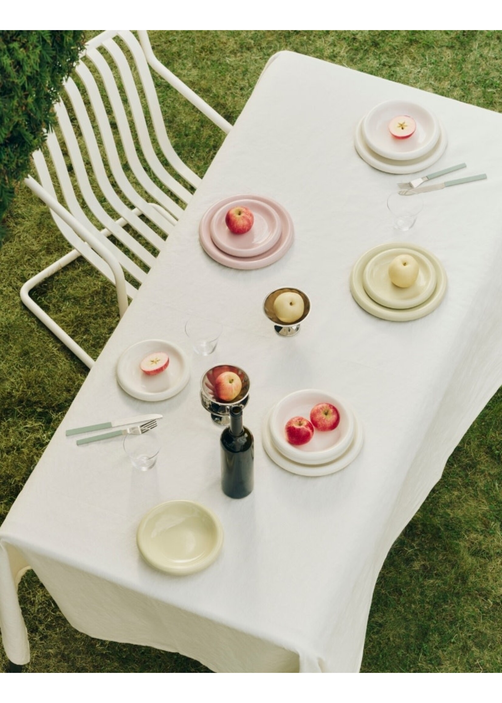 HAY Barro Plate Ø24 - Set of 2 - Pistachio