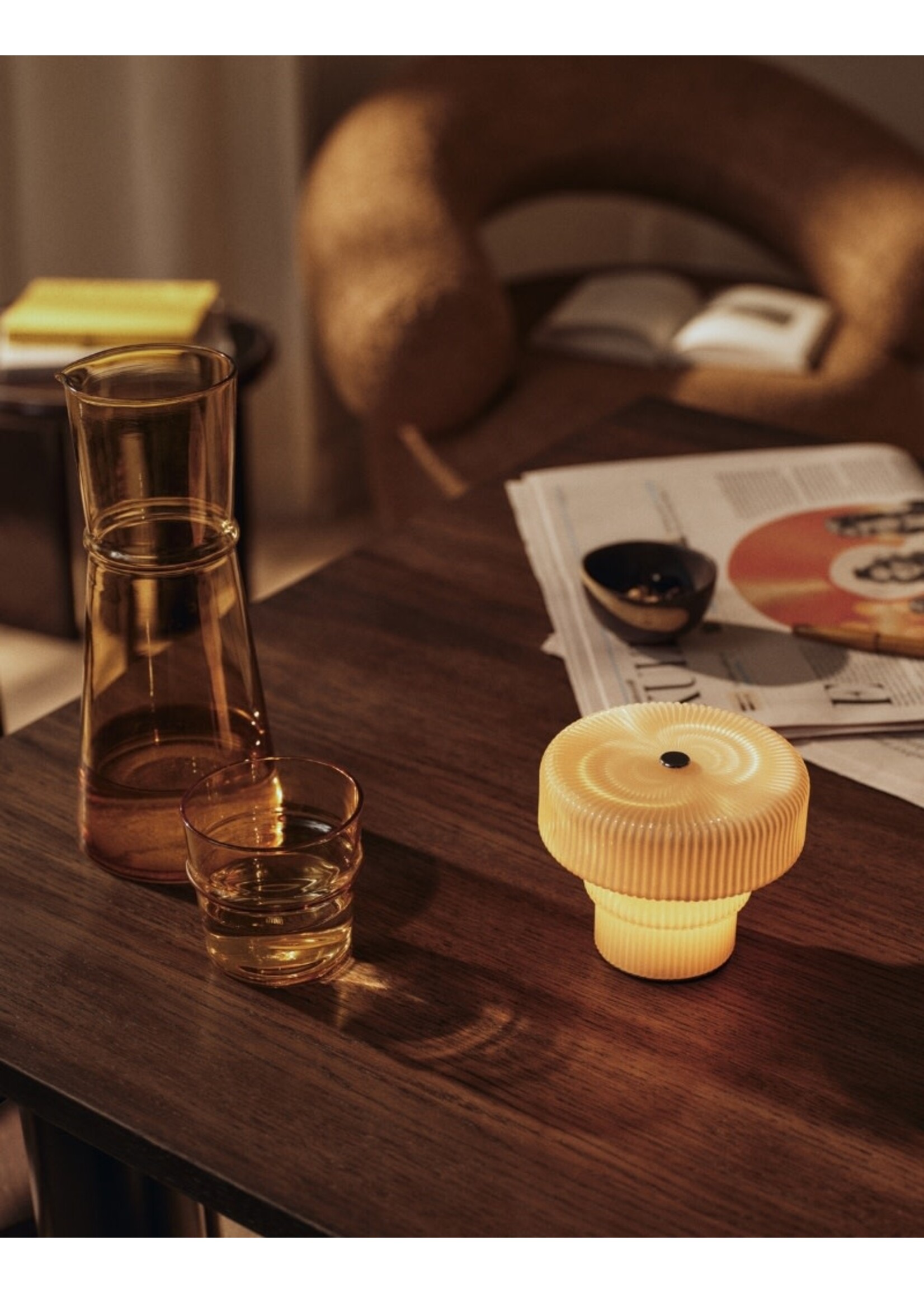 Ferm Living Boya Carafe - Blush