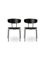 Ferm Living Herman Dining Chair (Black) x 2 - TM
