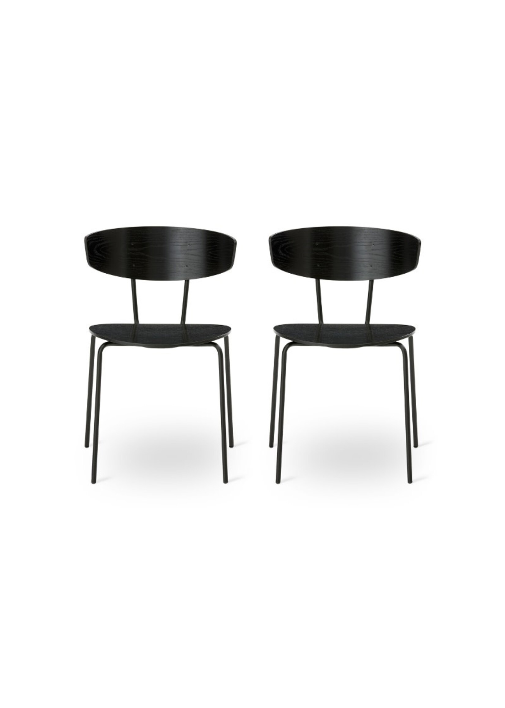 Ferm Living Herman Dining Chair (Black) x 2 - TM