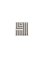 Blomus Arto Guest Towel - Thick Stripe - Moonbeam/Magnet