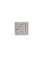 Blomus Arto Guest Towel - Moonbeam/Mazarine Blue