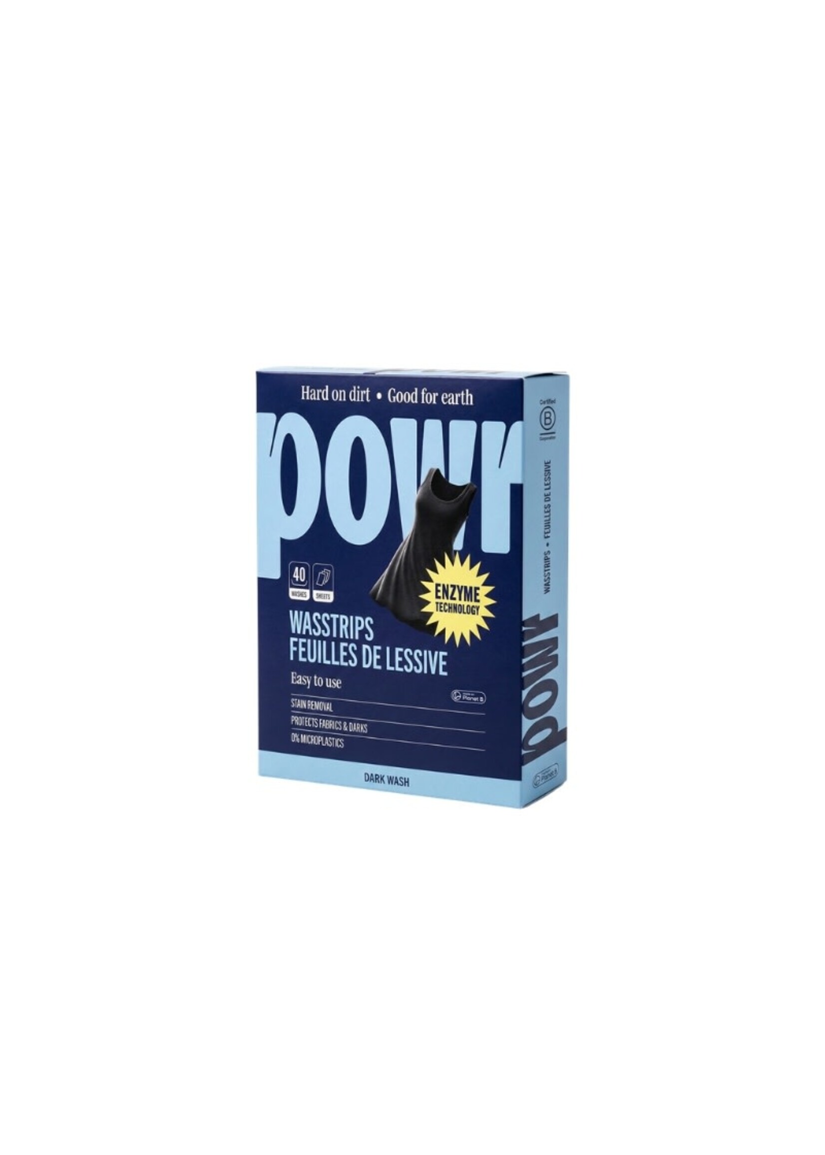 Powr wasstrips - donkere was