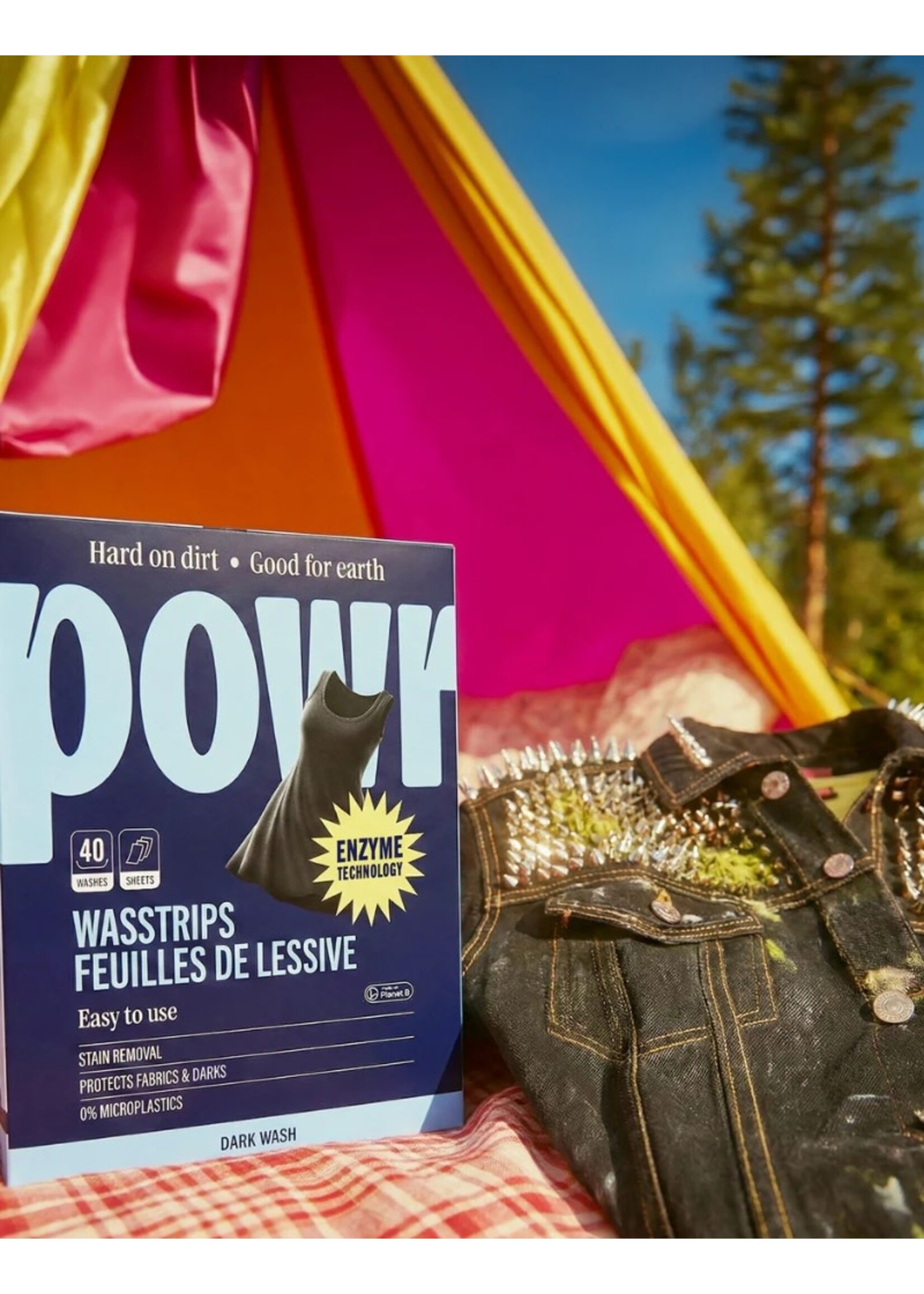 Powr wasstrips - donkere was