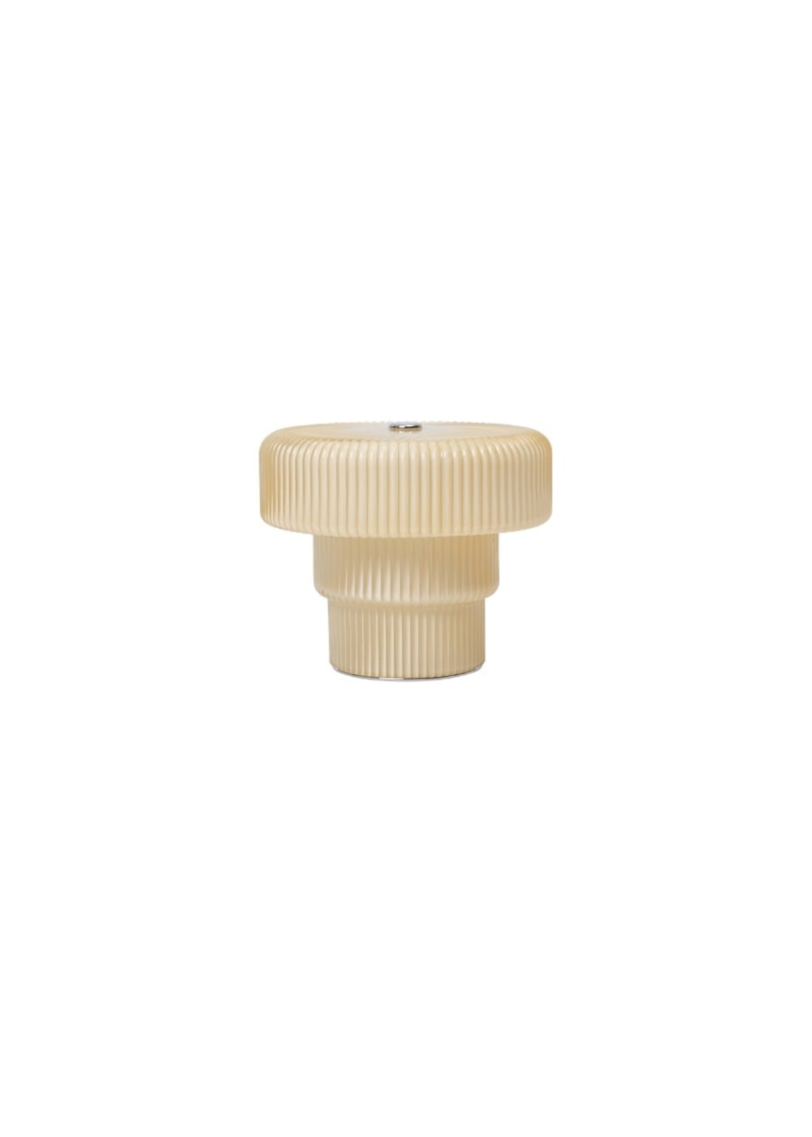 Ferm Living Ripple Portable Lamp - Oat