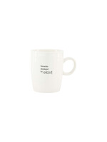 Zusss theemok - favorite moment to enjoy - wit/zwart
