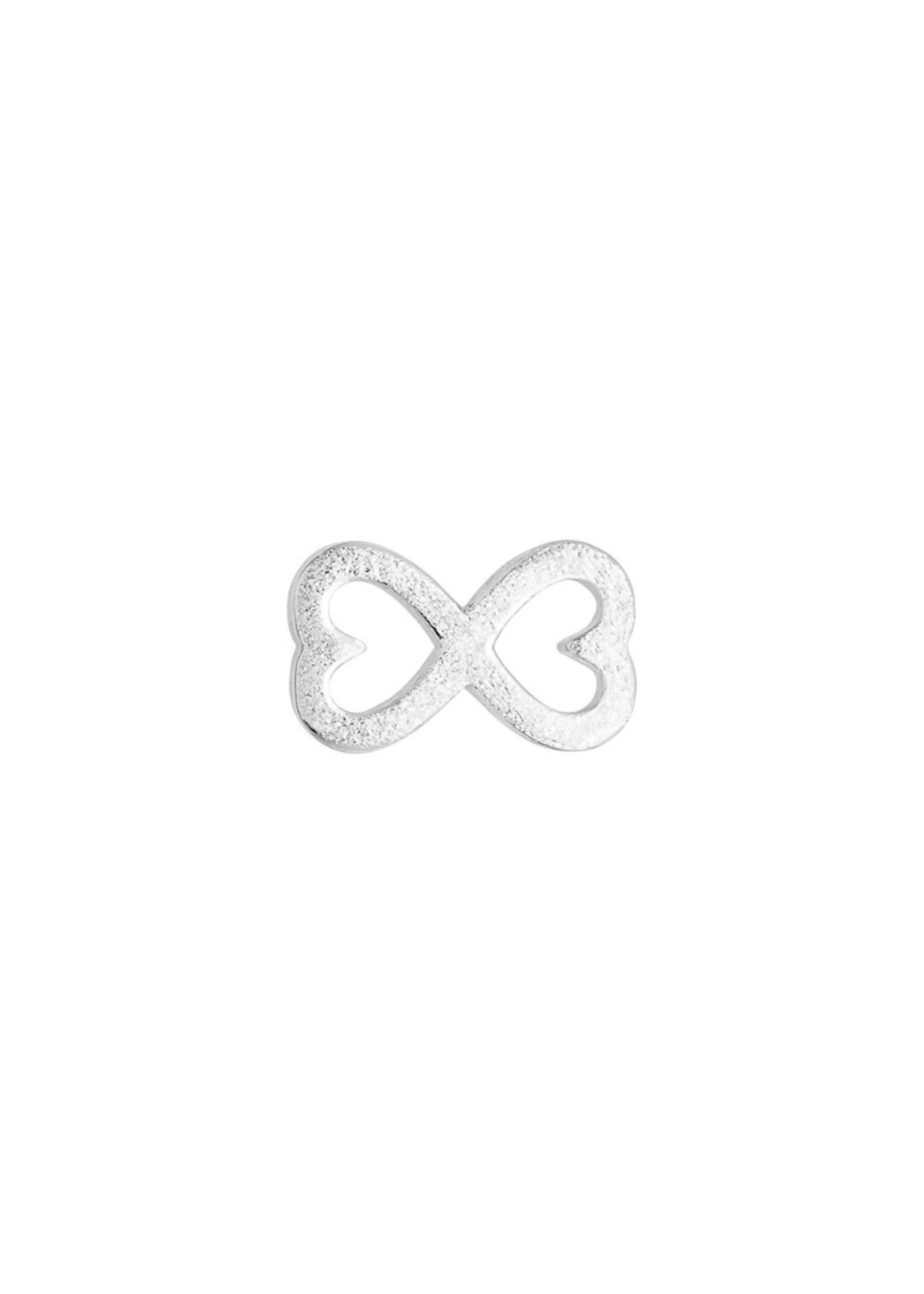 LULU Copenhagen Infinite Love oorstud - Silver