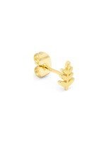 LULU Copenhagen Olive Branch oorstud - Gold Plated