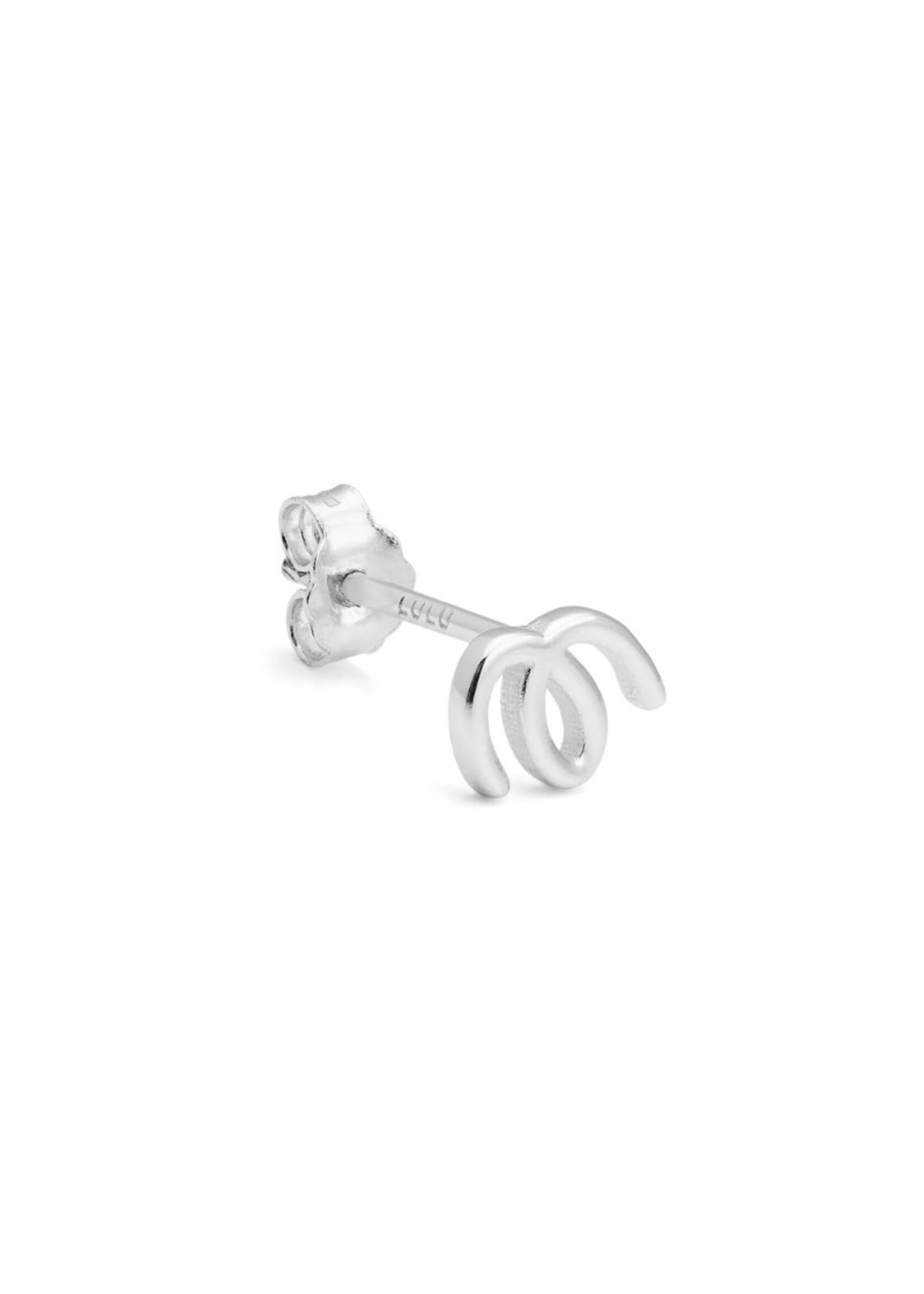 LULU Copenhagen Doodle oorstud - Silver