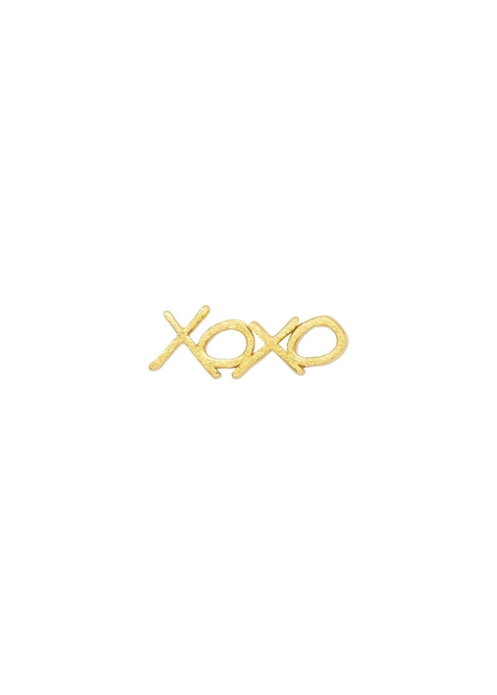 LULU Copenhagen XOXO oorstud - Gold Plated