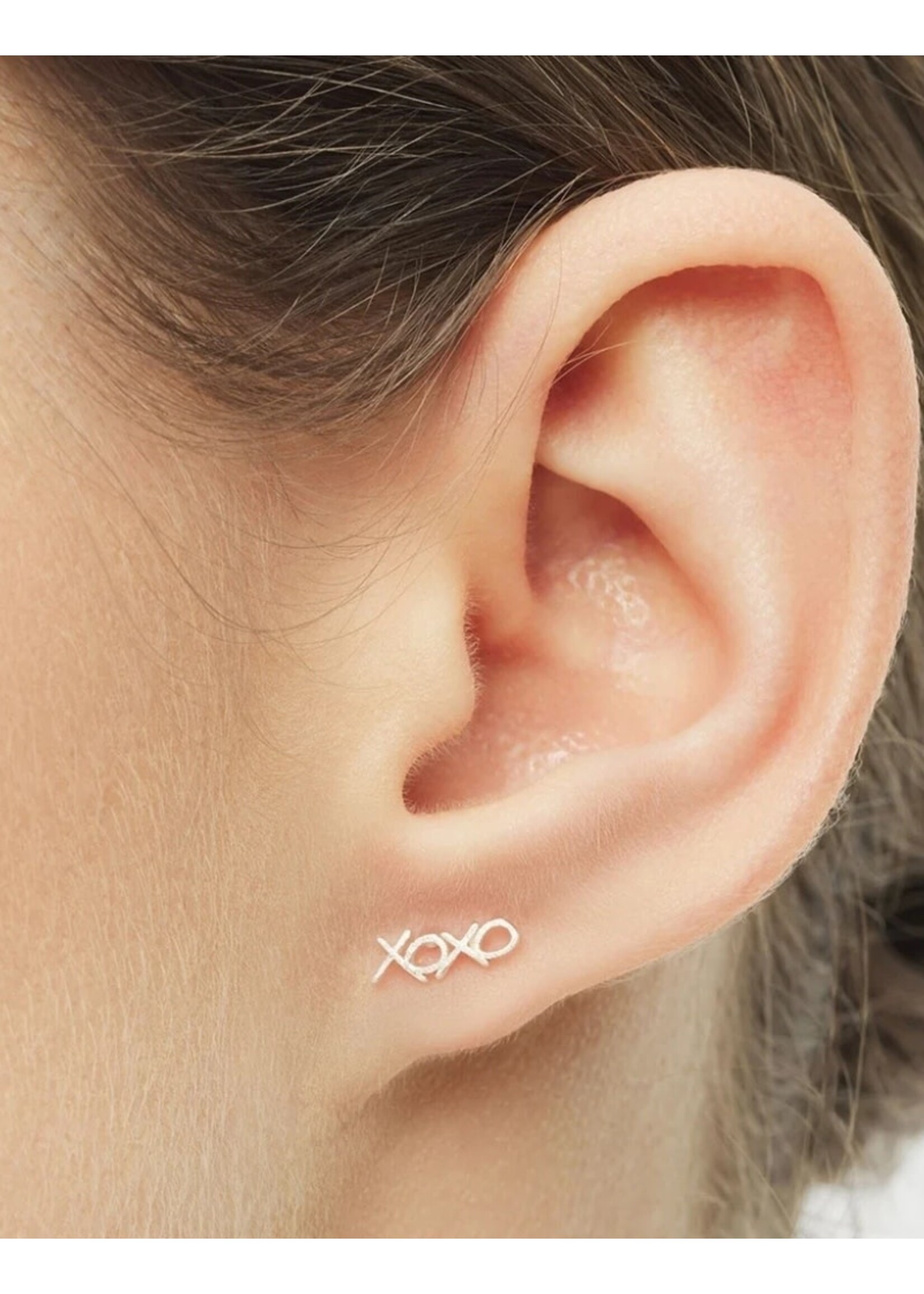 LULU Copenhagen XOXO oorstud - Silver