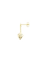 LULU Copenhagen Boheme oorstud - Gold Plated