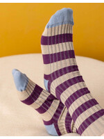 La cerise sur le gâteau Colette Socks - Burgundy - 36/38